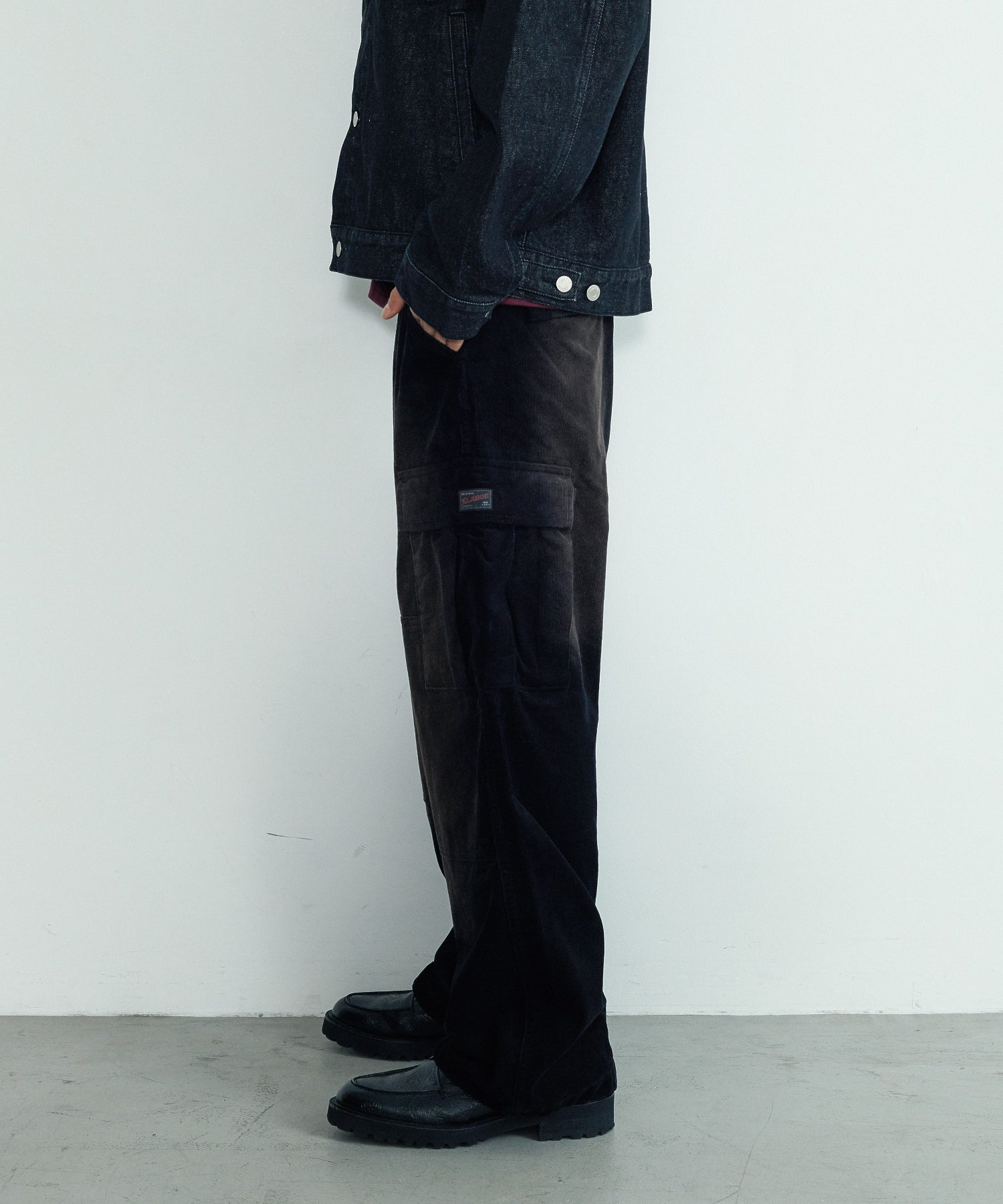 FADED CORDUROY CARGO PANTS