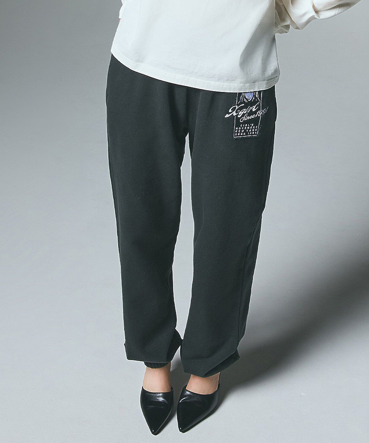 FACE BOX PATCH SWEAT PANTS