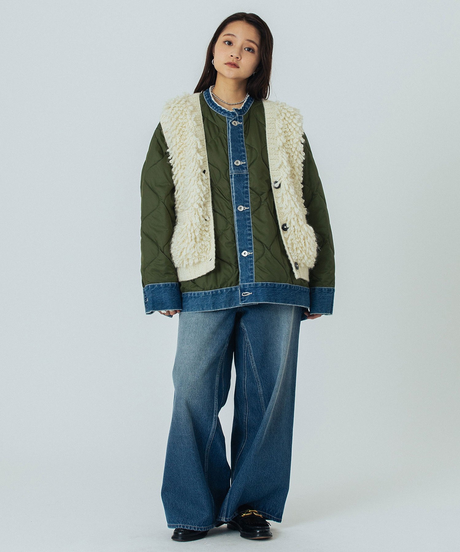 model:160cm 着用サイズ:ONE SIZE