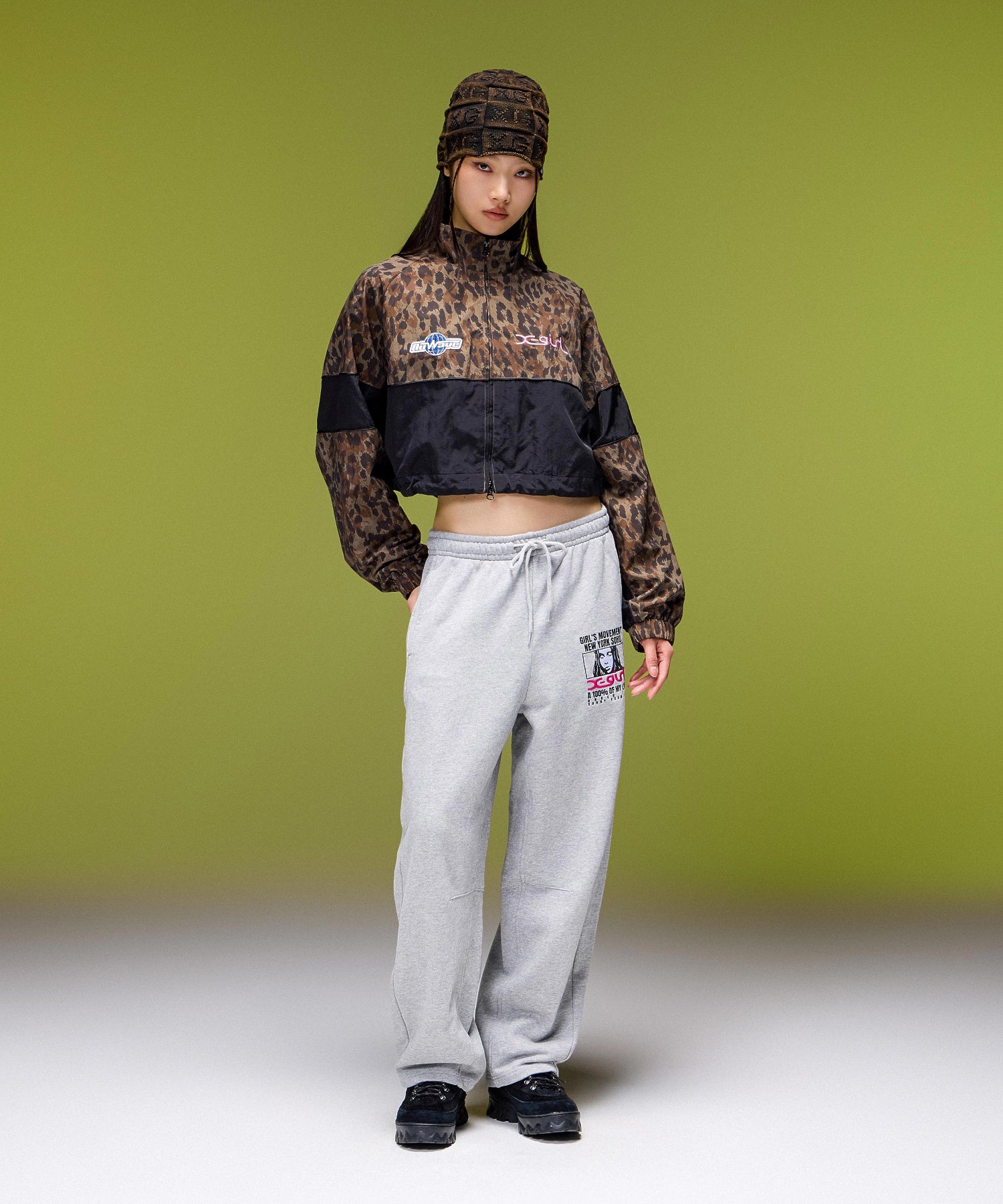 FACE BOX AND MESSAGE SWEATPANTS