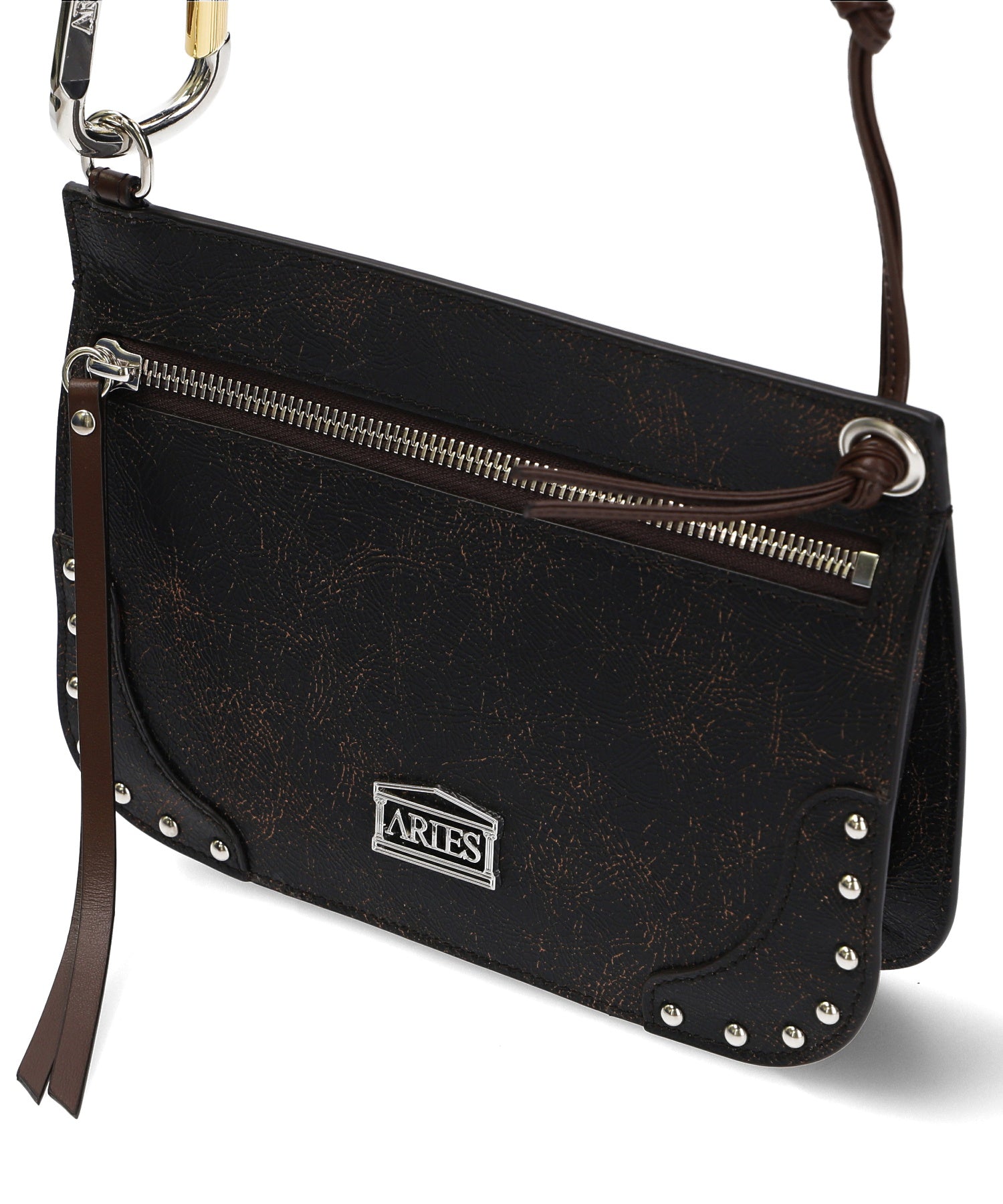 ARIES/アリーズ/Vintage Leather Bobby Bag AR1002604