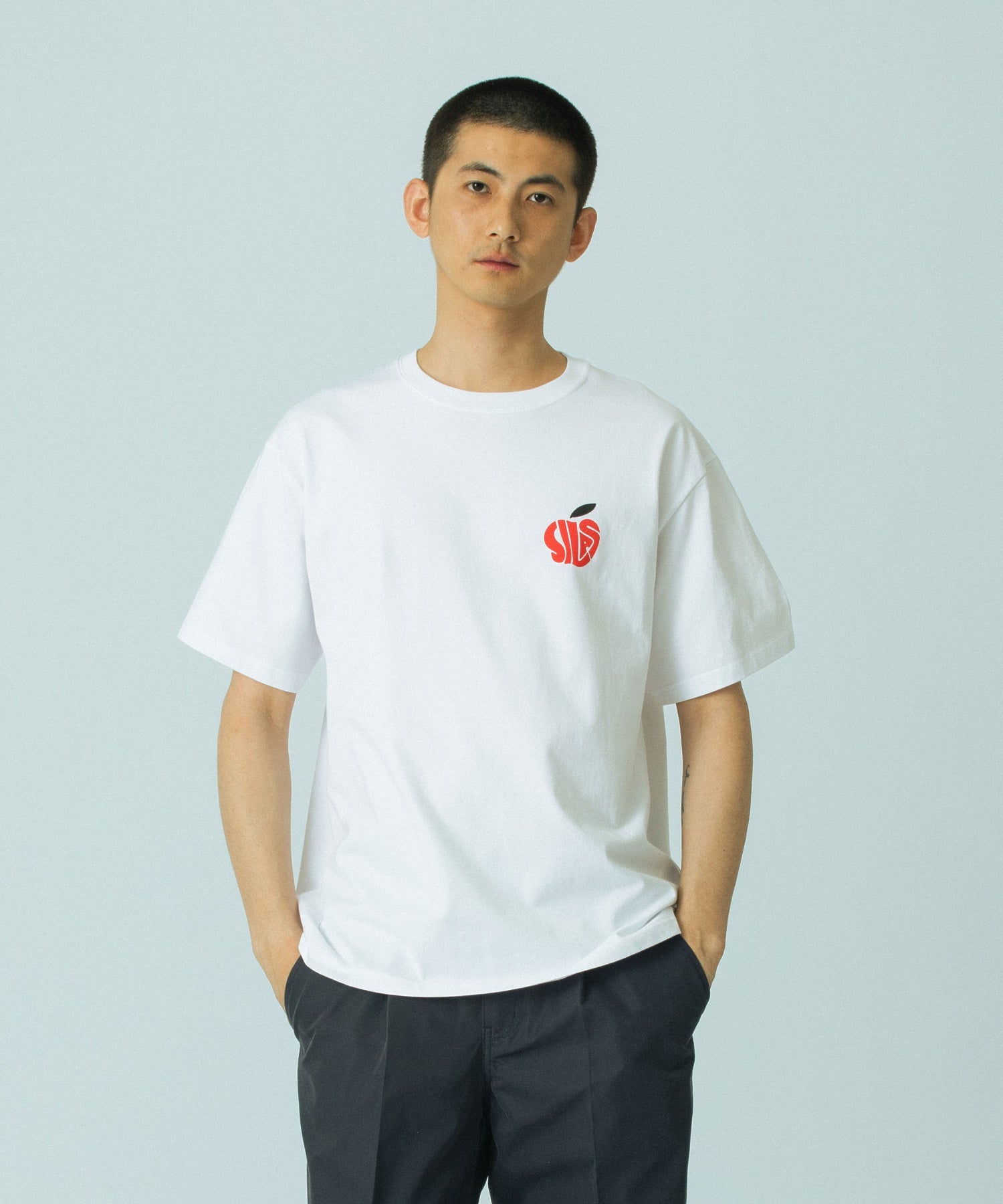 model：H183 着用サイズ：L