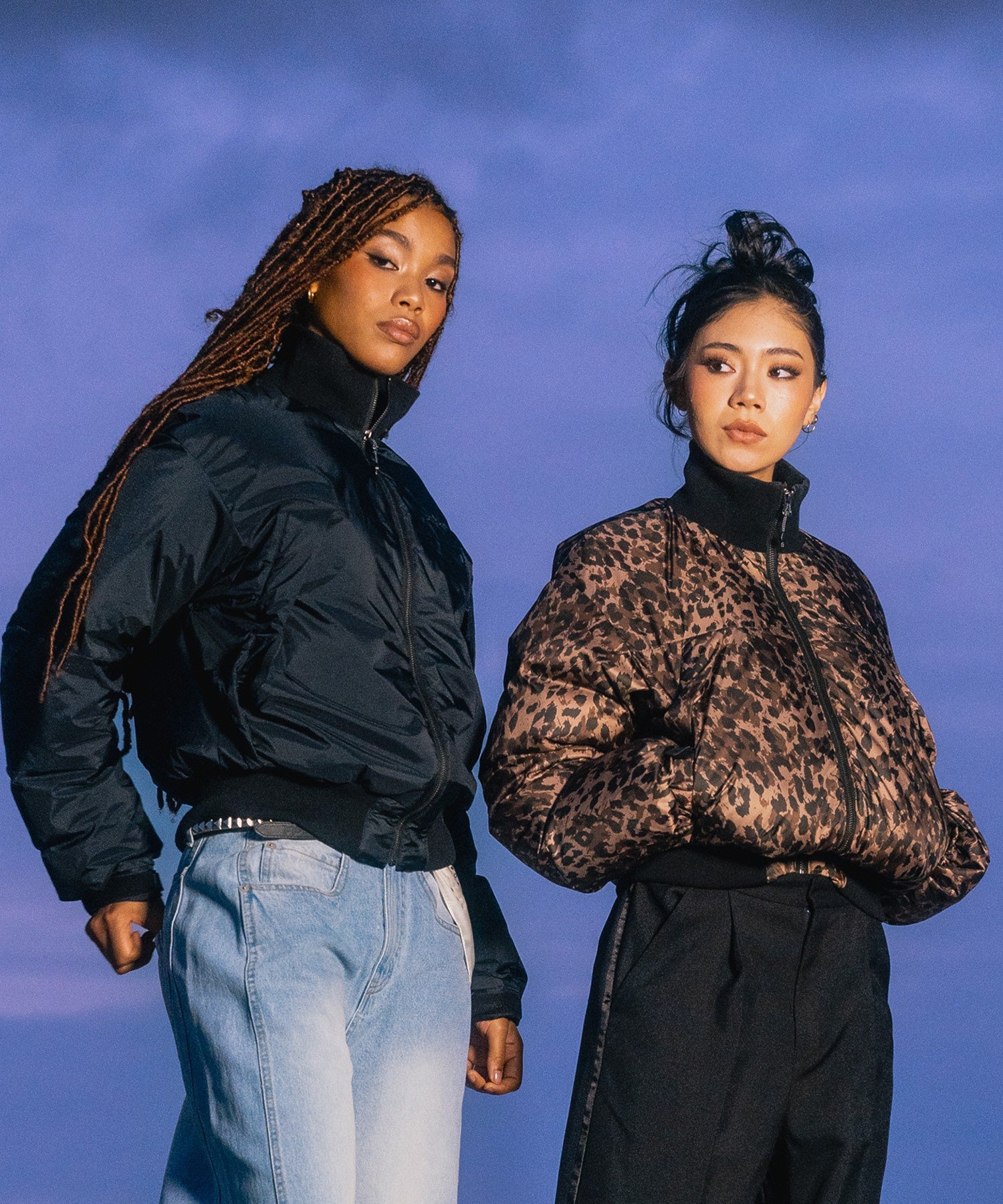 X-girl × NANGA PUFFER JACKET
