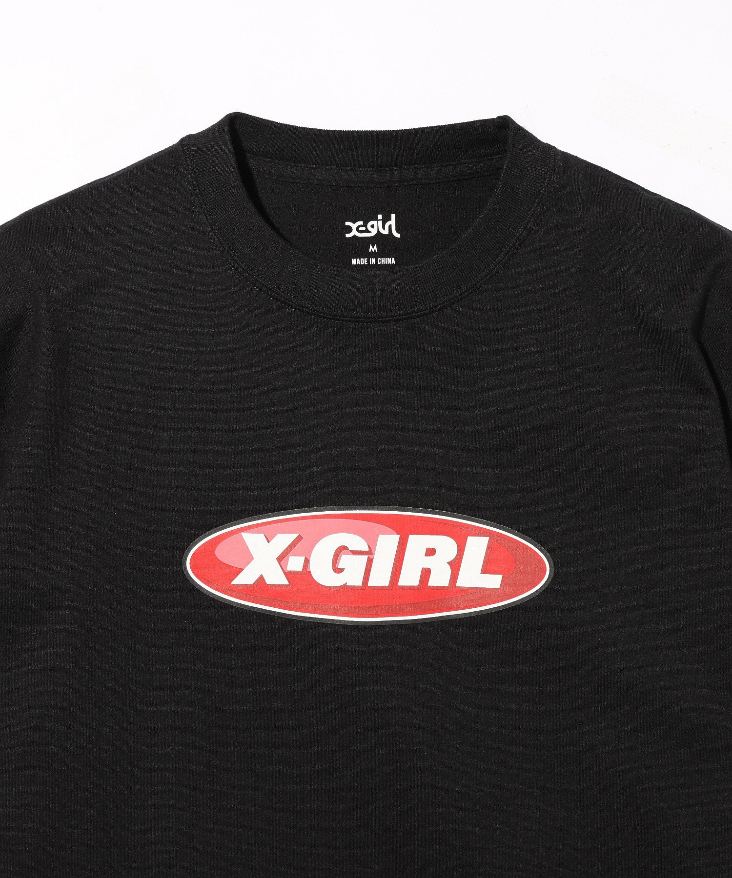 METALLIC OVAL LOGO S/S TEE