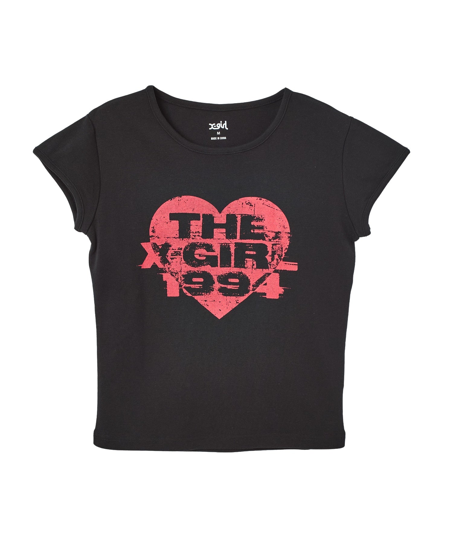 GRUNGE HEART S/S BABY TEE