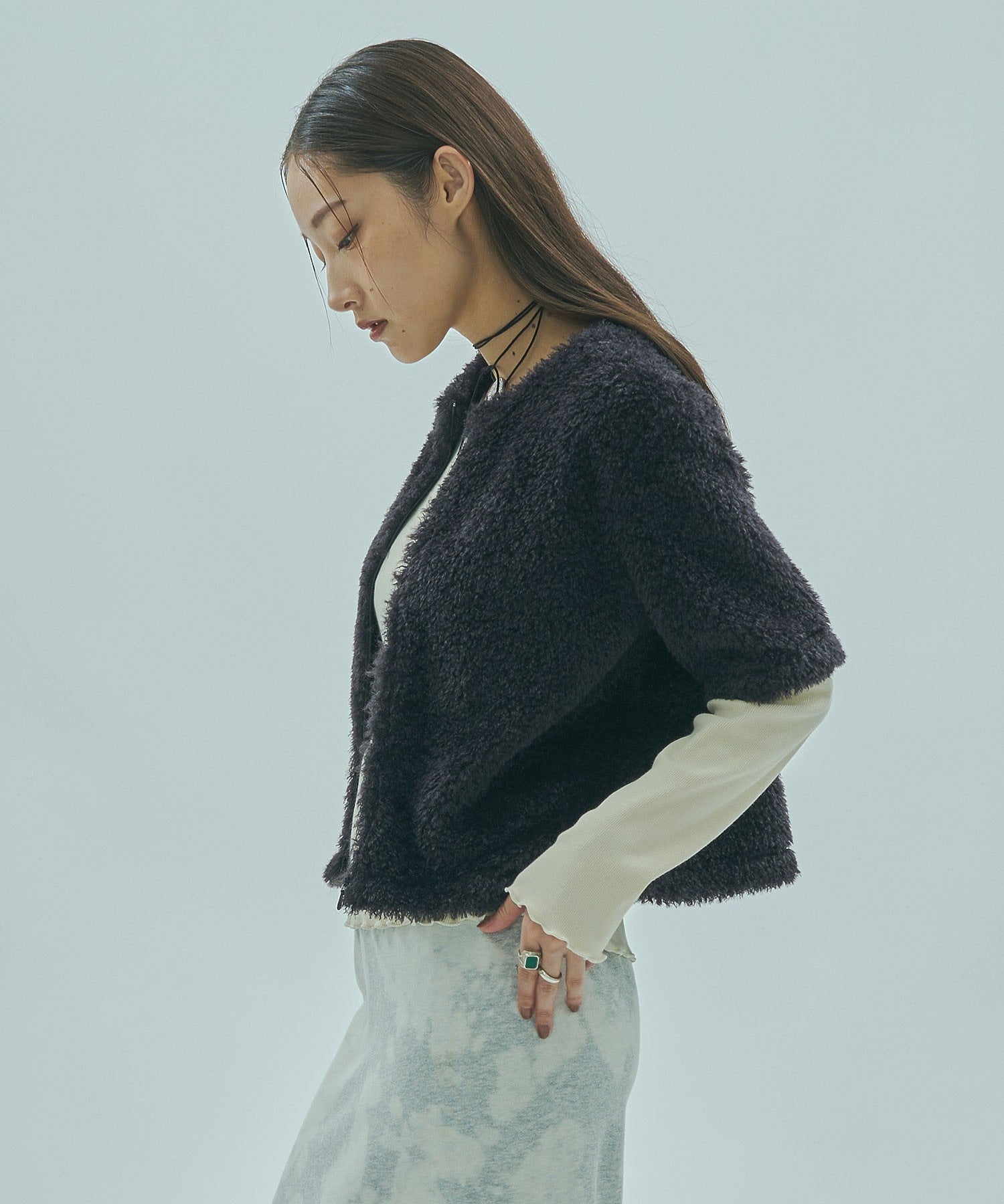 model:163cm 着用サイズ:ONE SIZE