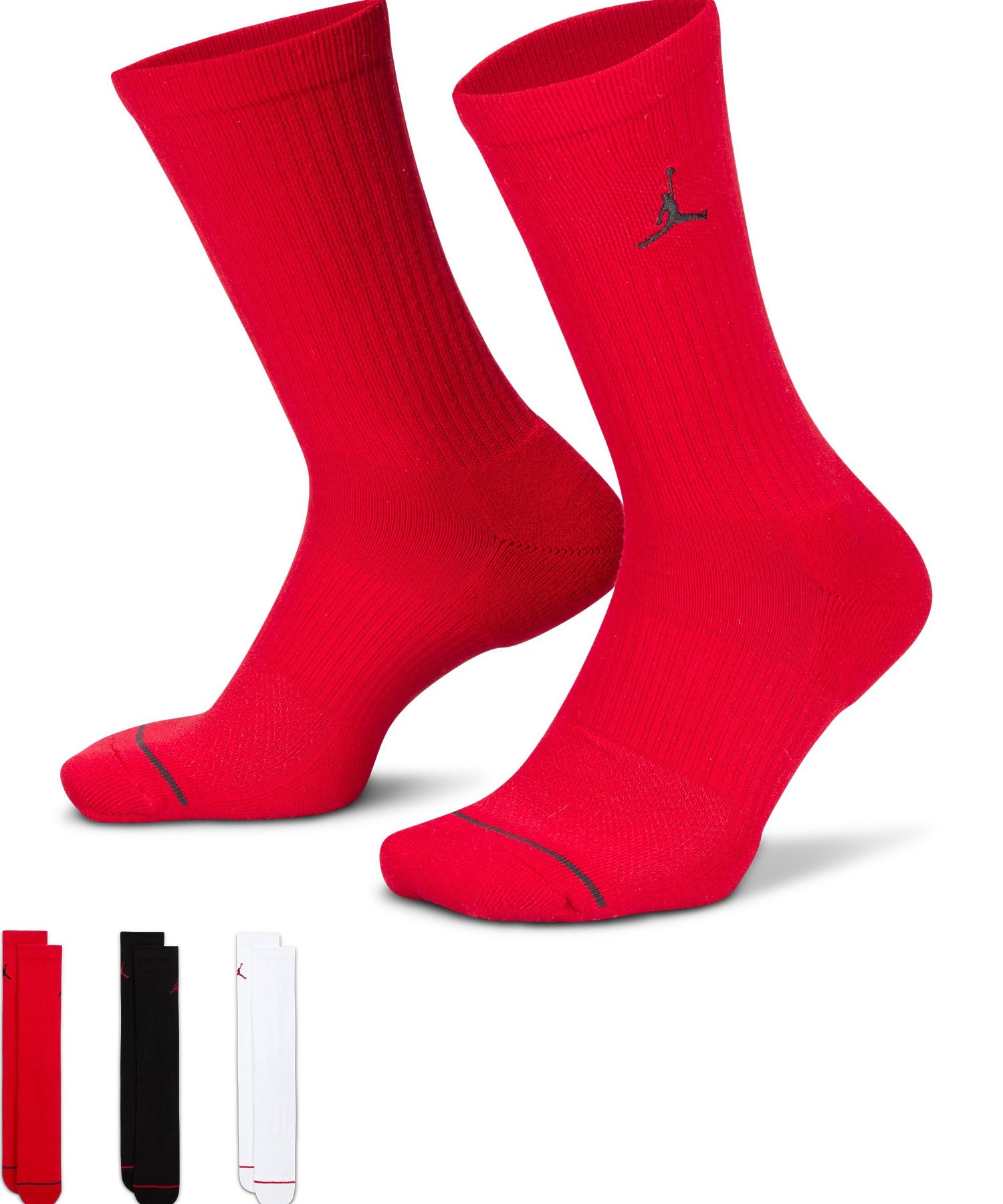 JORDAN BRAND/ジョーダンブランド/WS ED CUSH POLY CREW SOCKS 3PR 144/DX9632