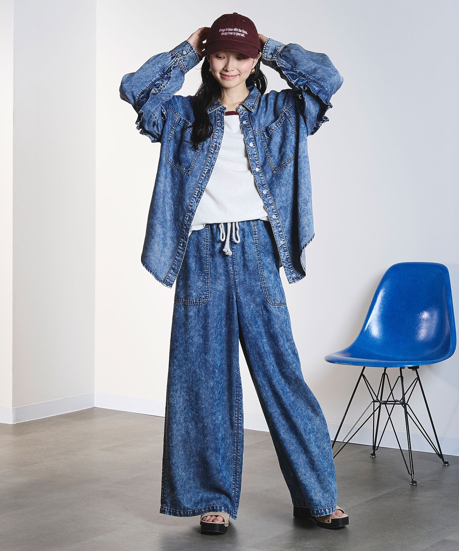 model:161cm 着用サイズ:ONE SIZE