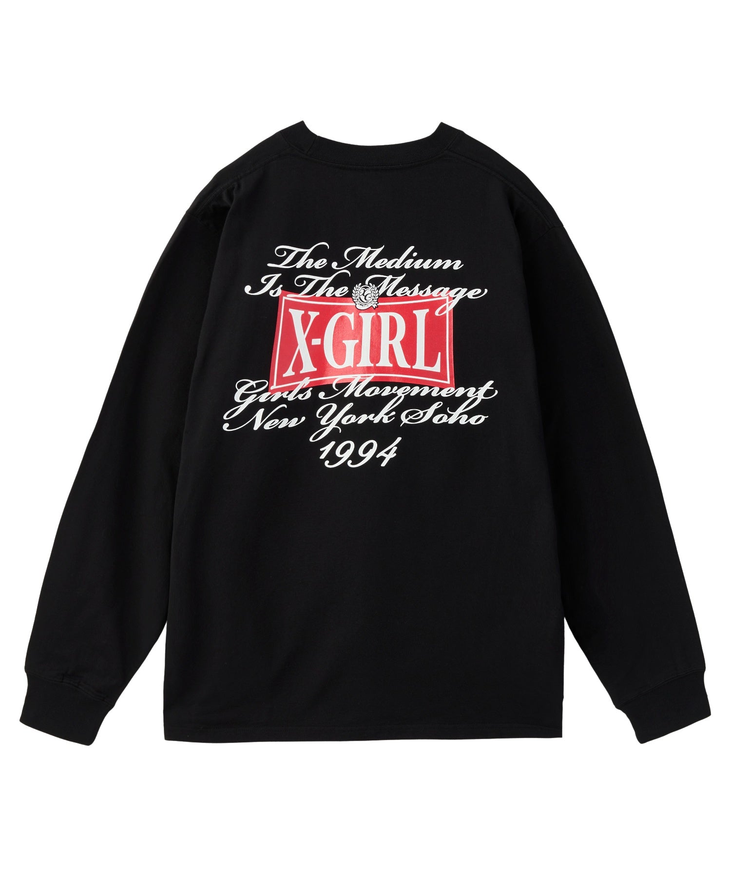 NARROW LOGO L/S TEE