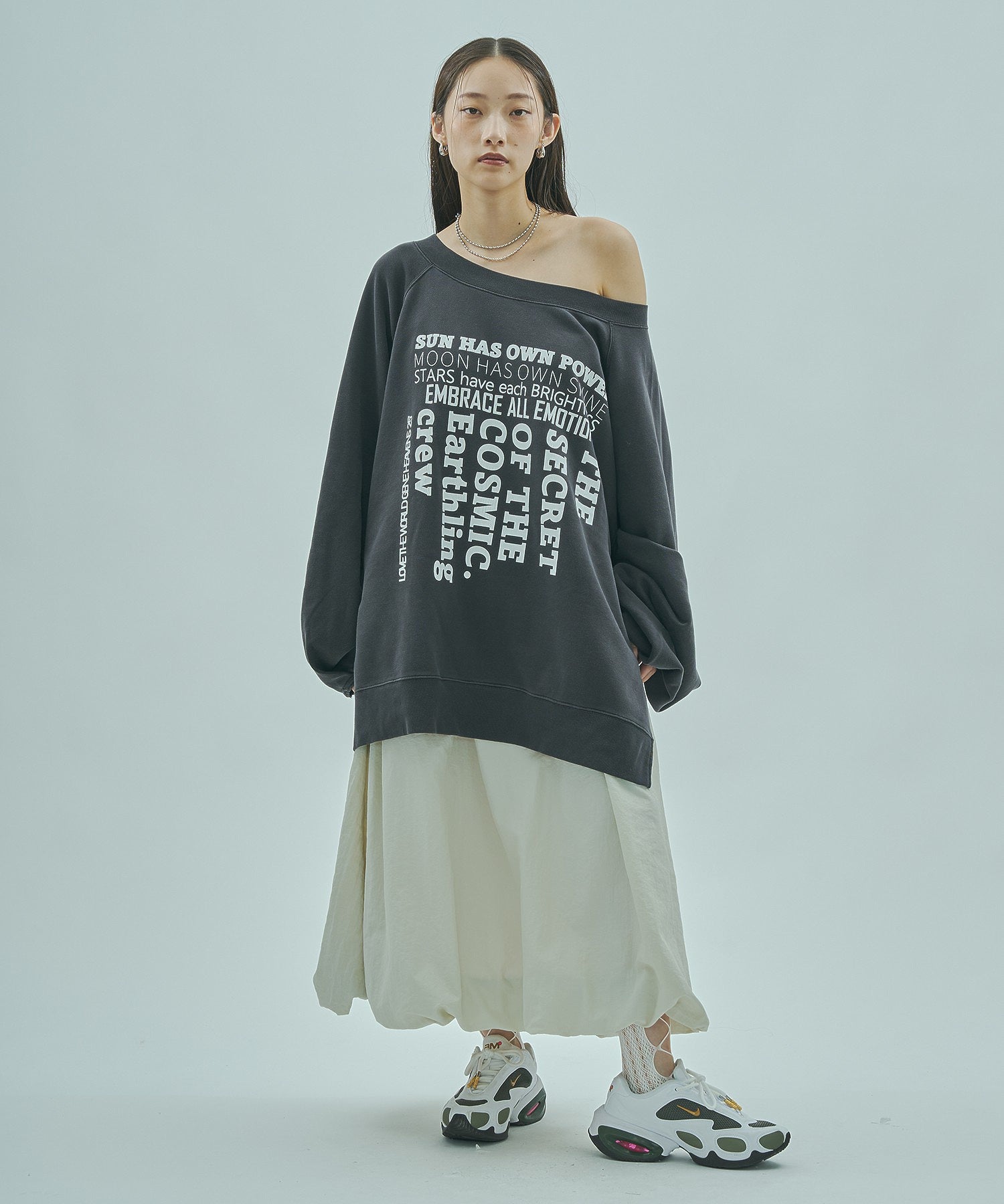 model:163cm 着用サイズ:ONE SIZE