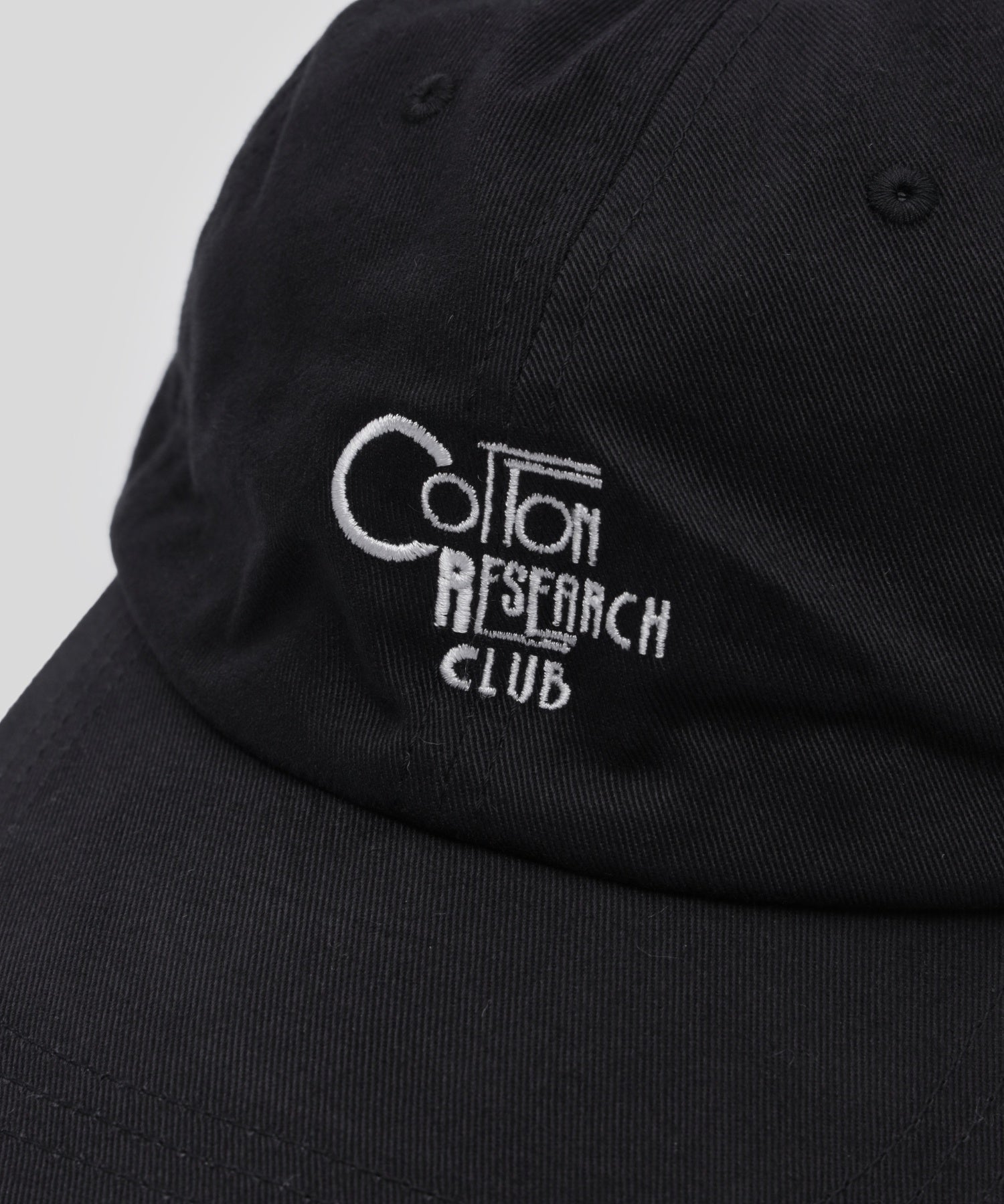 【別注】Styles CRC/コットンリサーチクラブ/EX BASEBALL CAP BLK