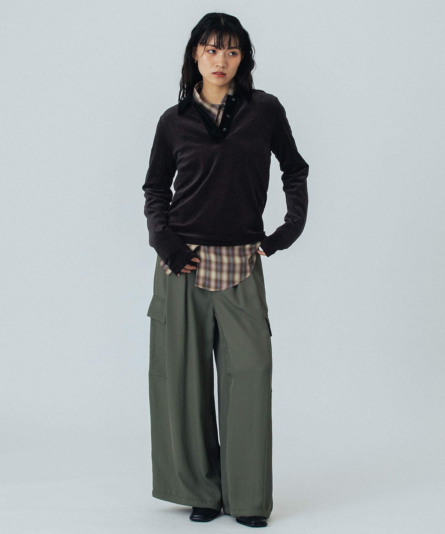 model:167cm 着用サイズ:ONE SIZE