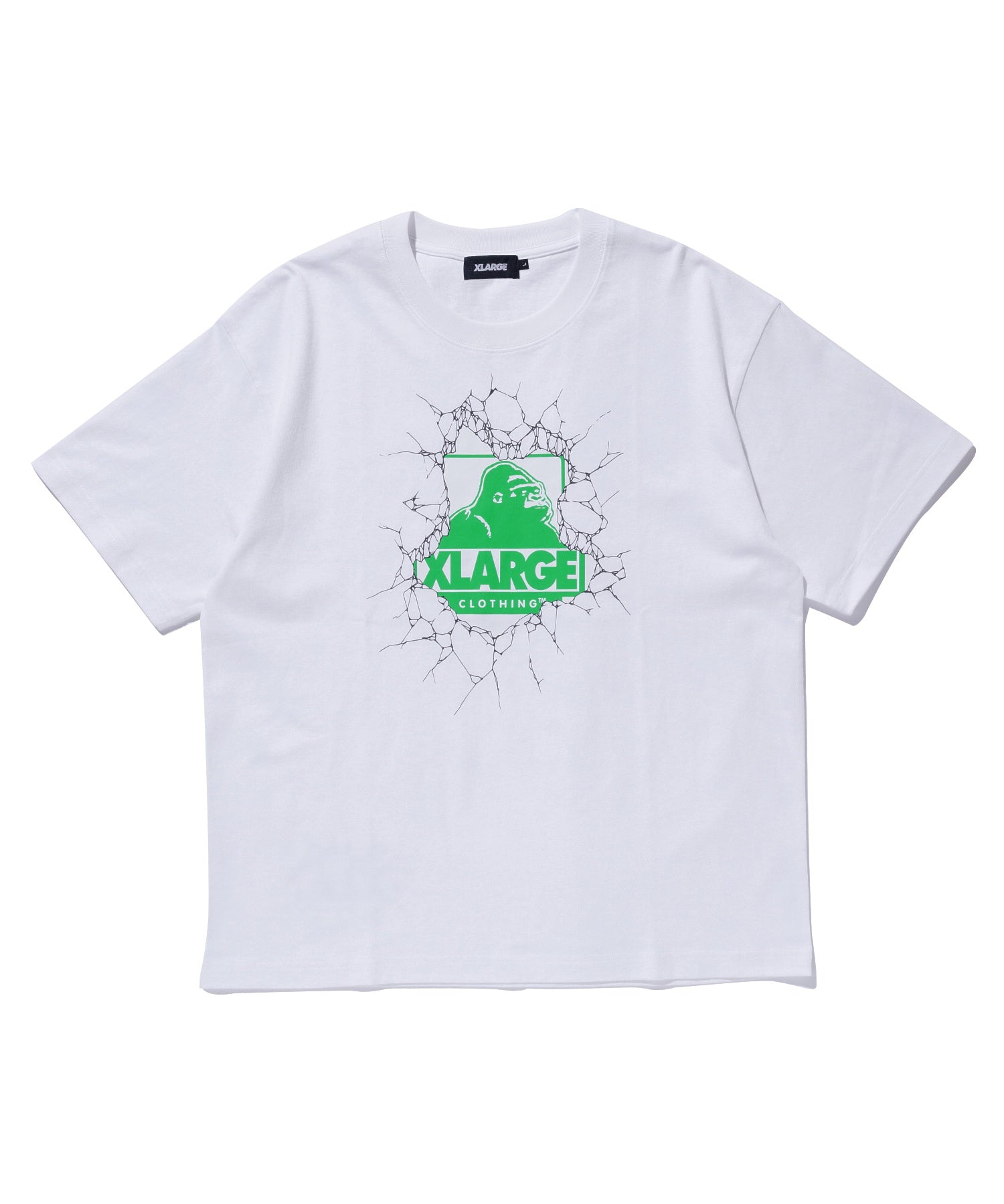 XLARGE×LIXTICK CRACK WALL OG S/S TEE