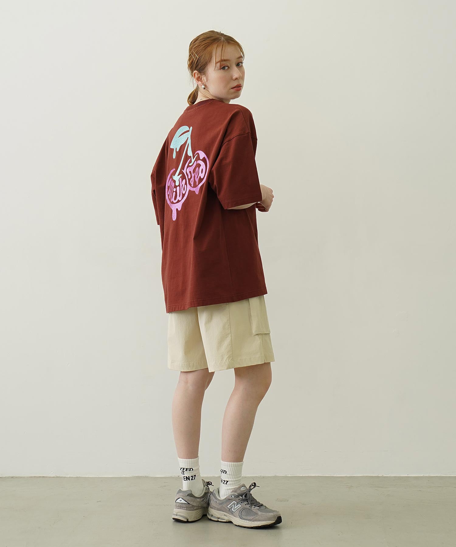 GLITTER MELTY CHERRIES S/S TEE