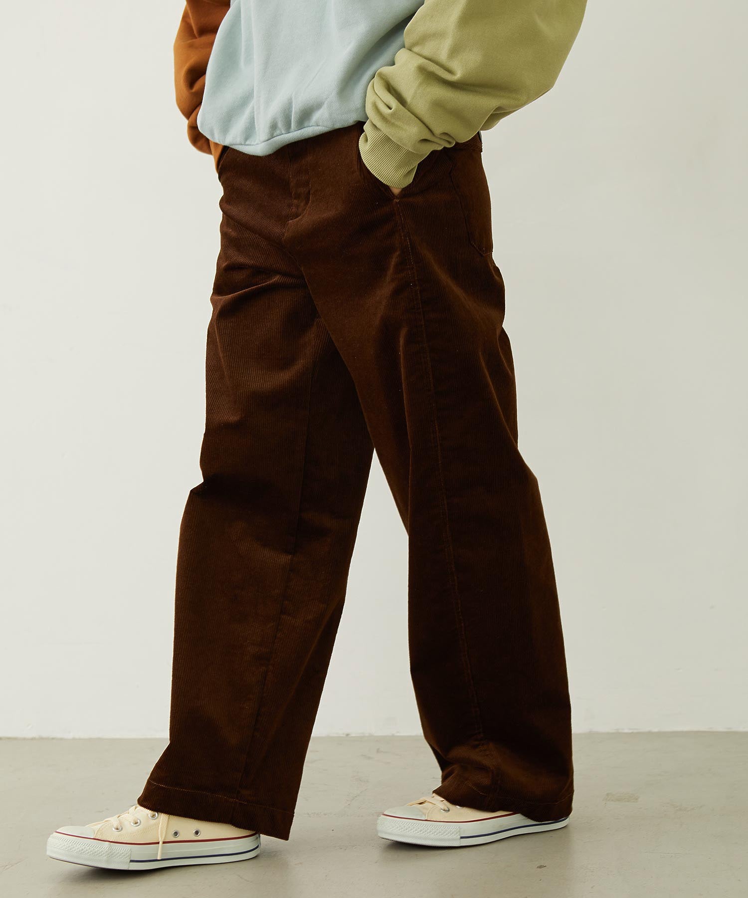 WORK STYLE CORDUROY PANTS