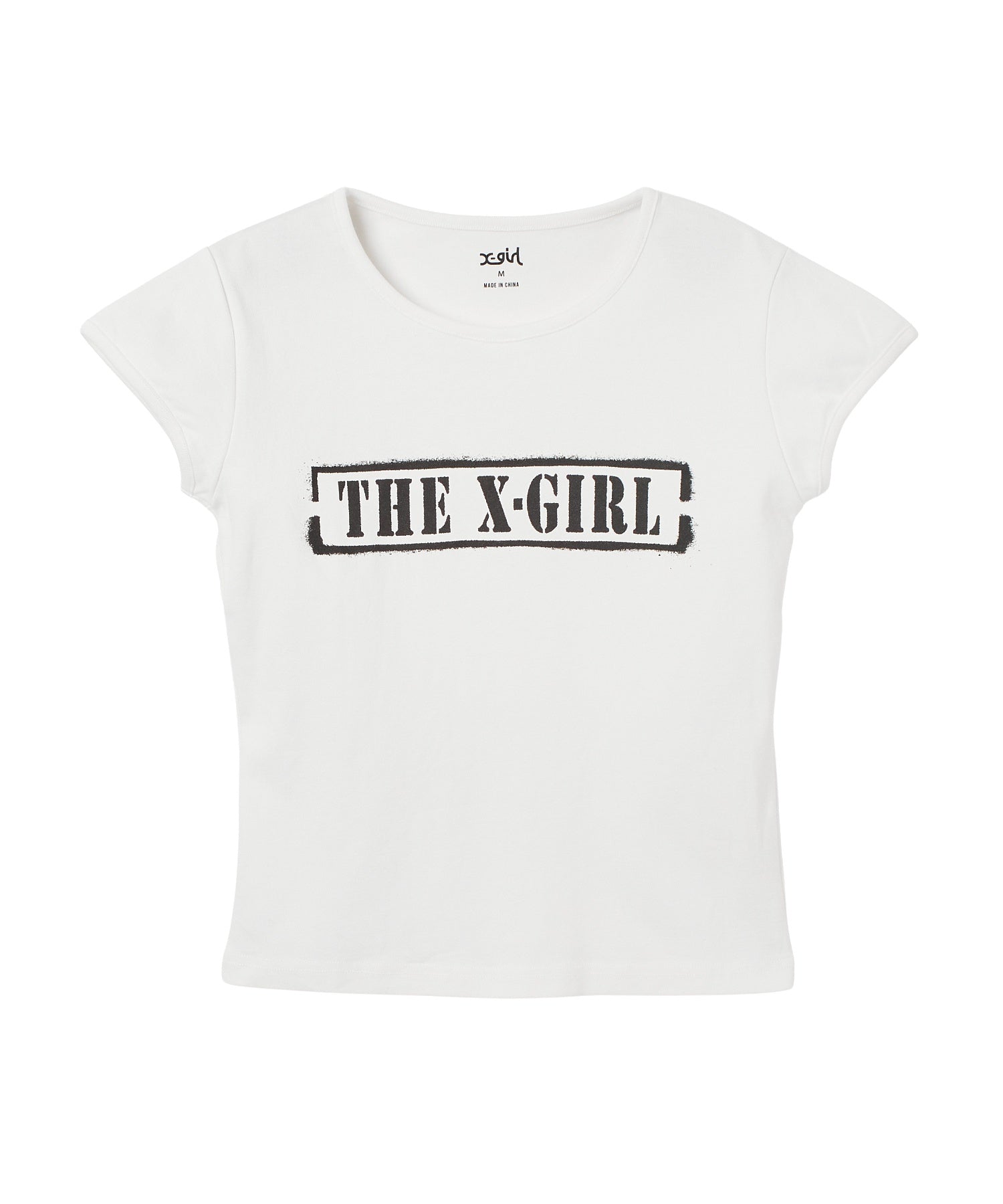 STENCIL LOGO S/S BABY TEE