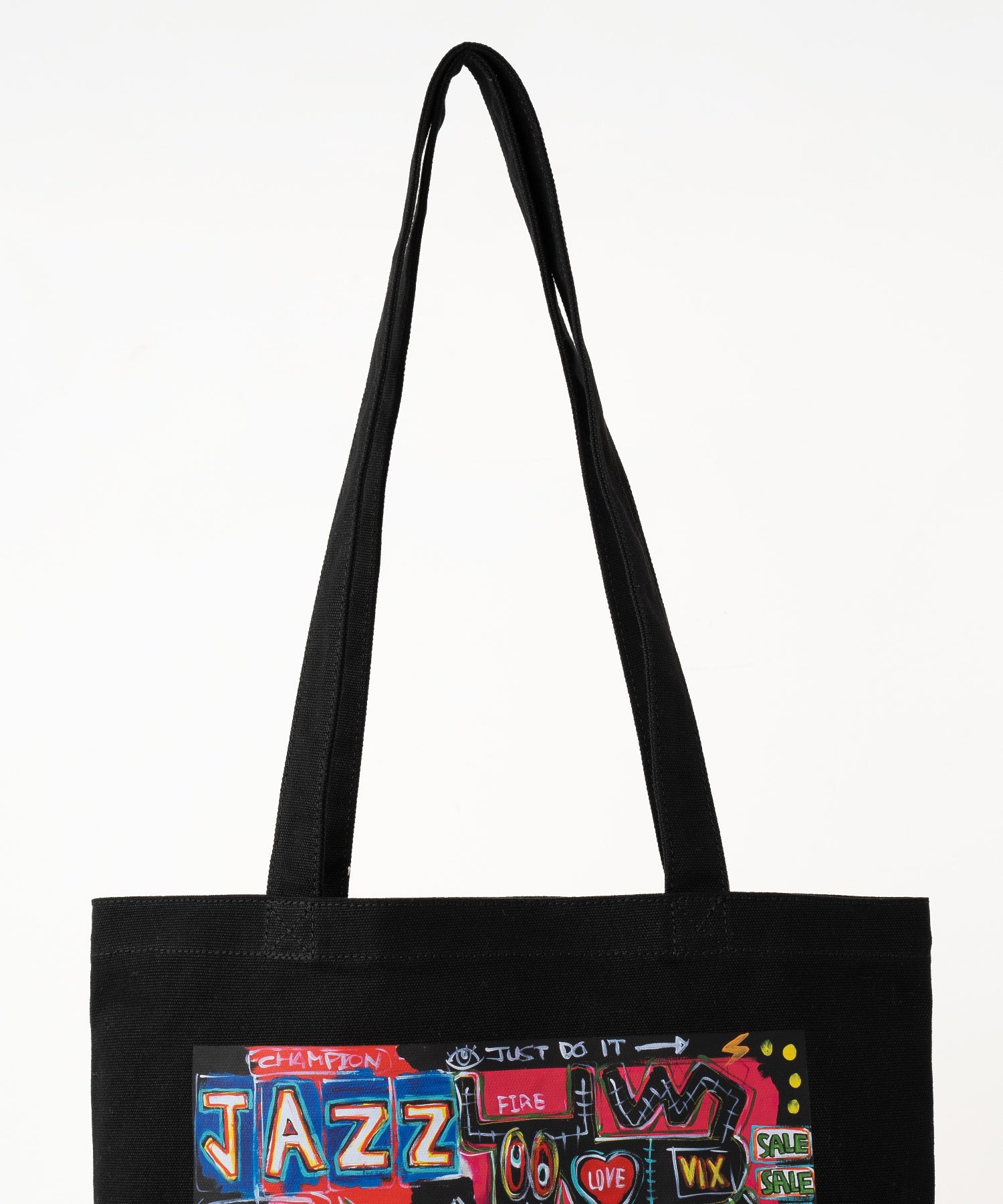 TETSUJI AOYAMA FREE JAZZ TOTE BAG calif-ART