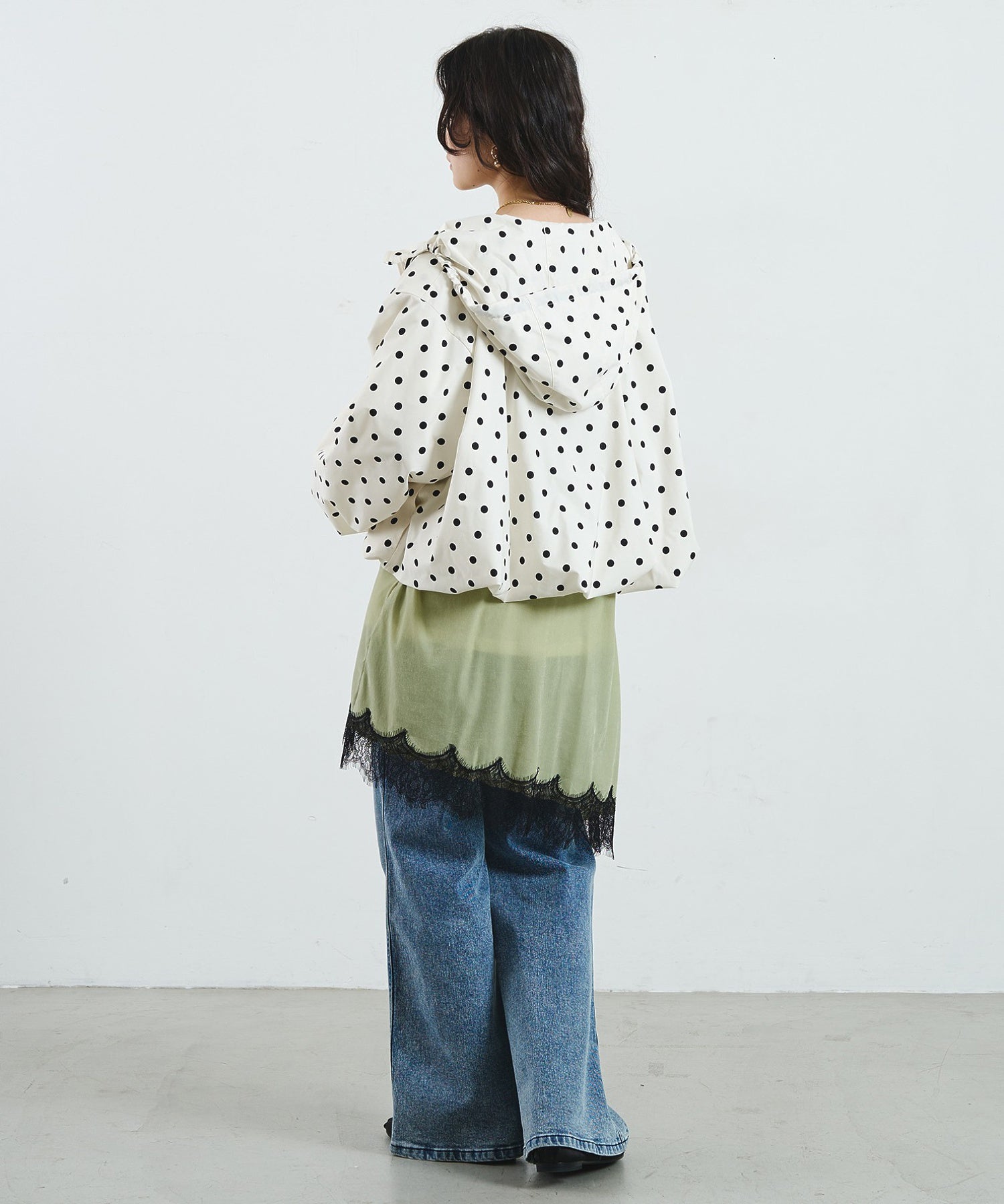 model:164cm 着用サイズ:ONE SIZE