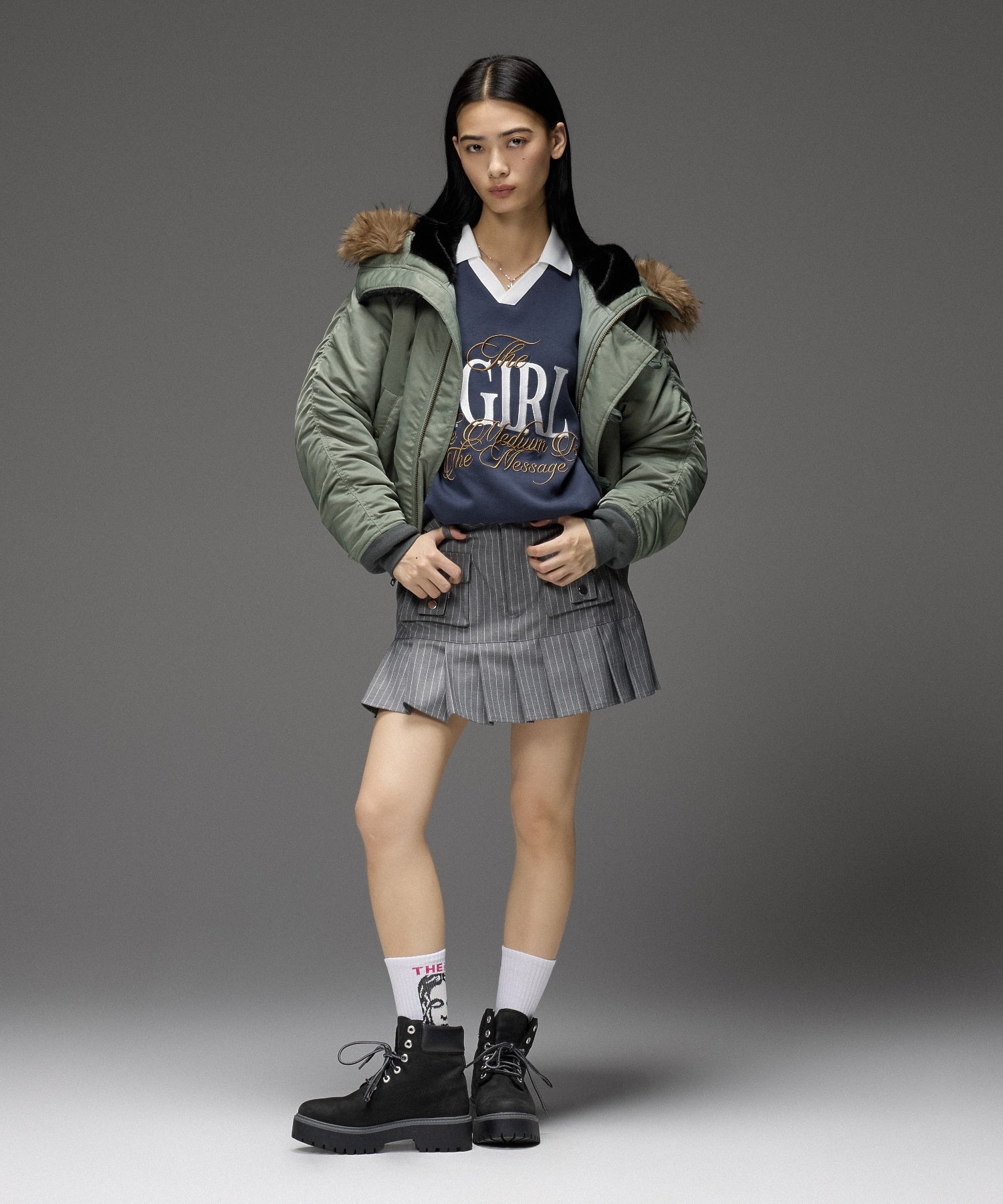 MIXED FONT LOGO GAME SHIRT