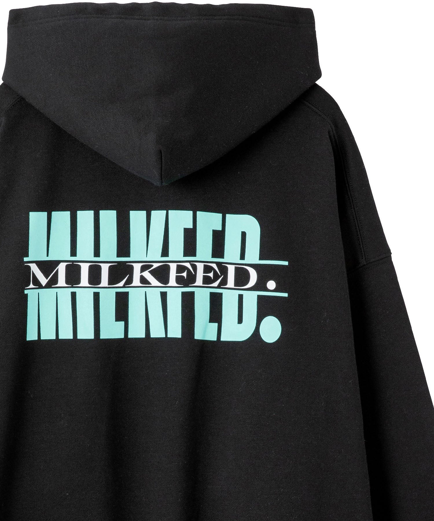 DOUBLE LOGO BIG HOODIE MILKFED.