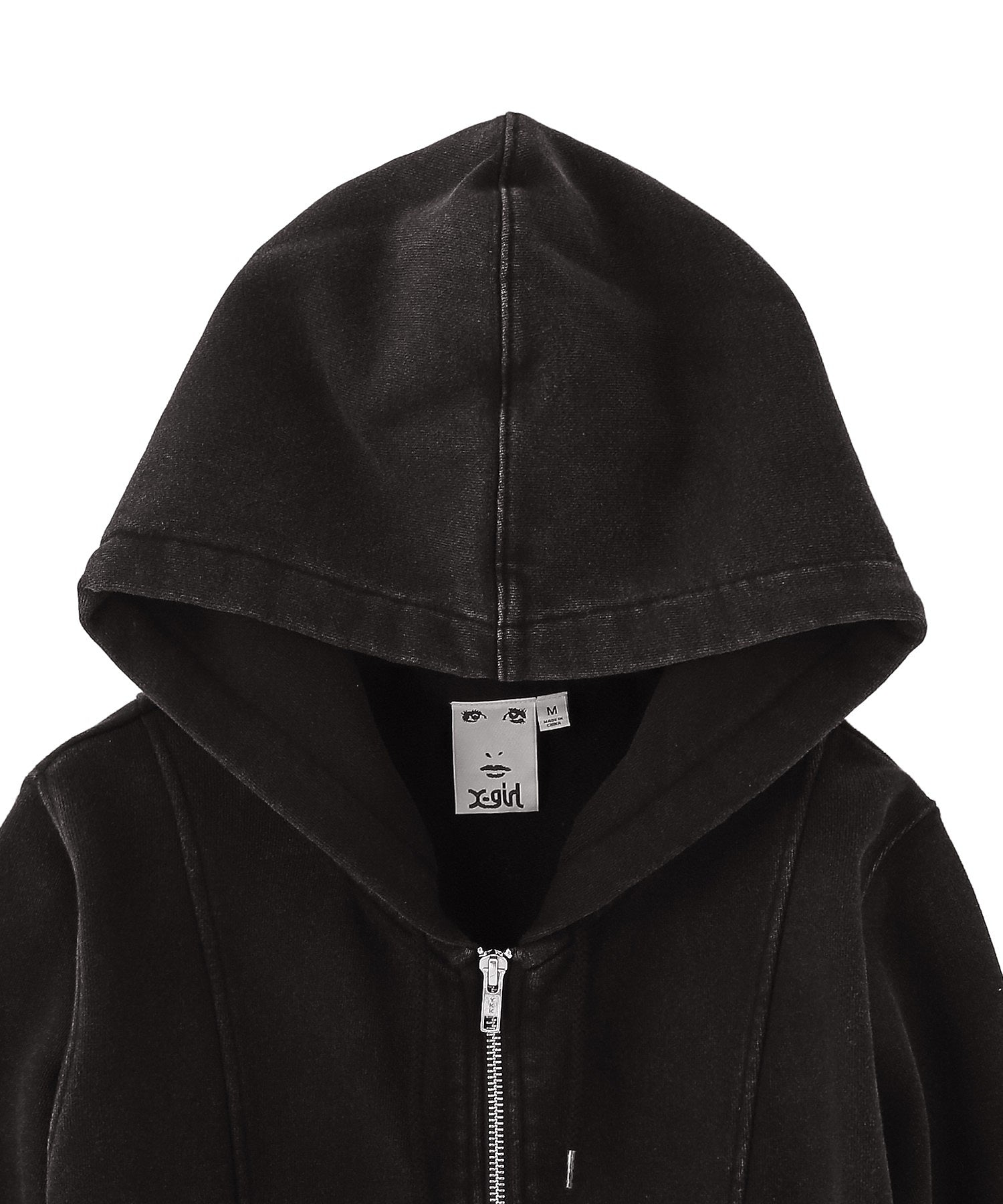 DUSTY ZIP UP SWEAT HOODIE DRESS