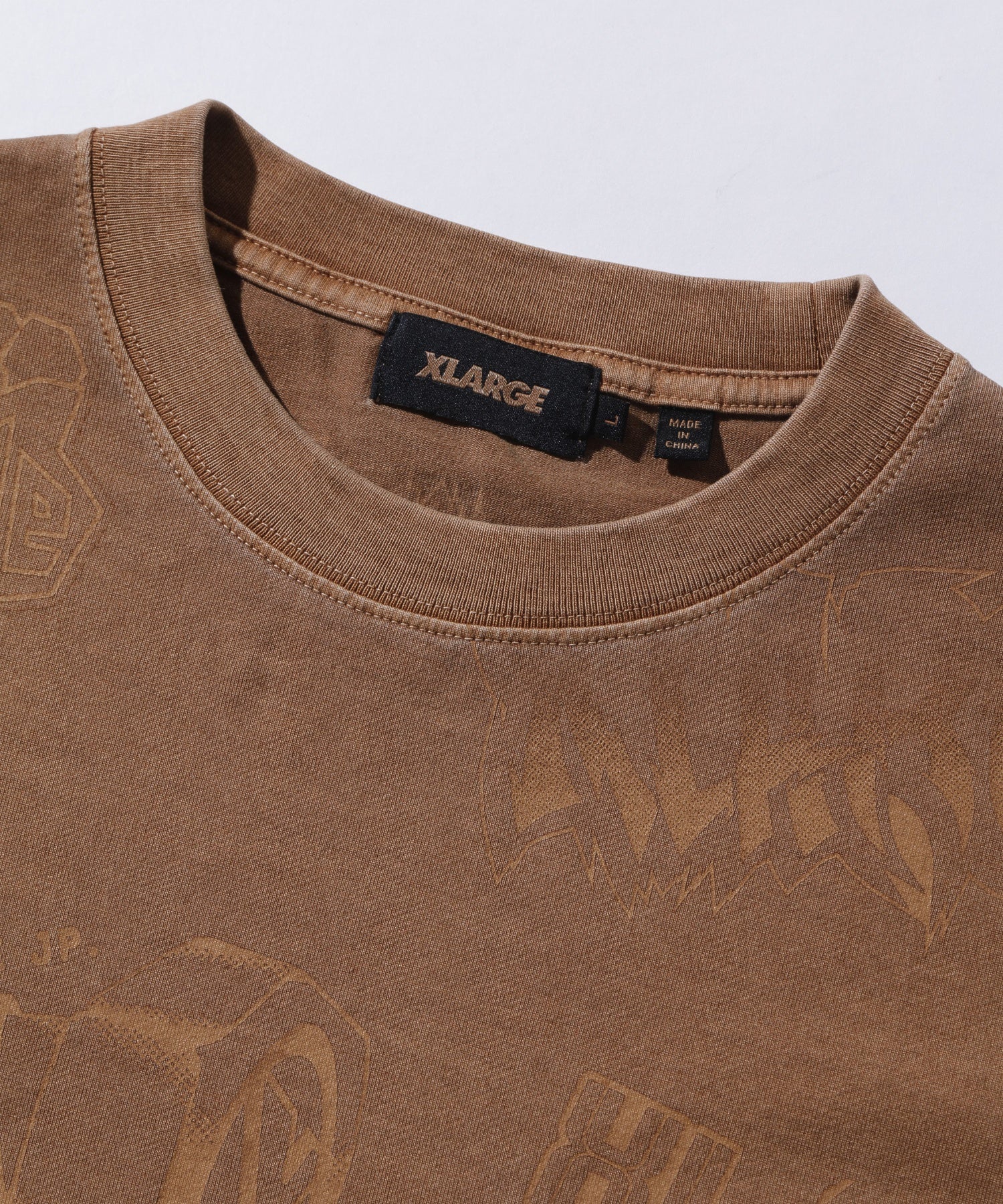 ALLOVER PRINTED S/S POCKET TEE