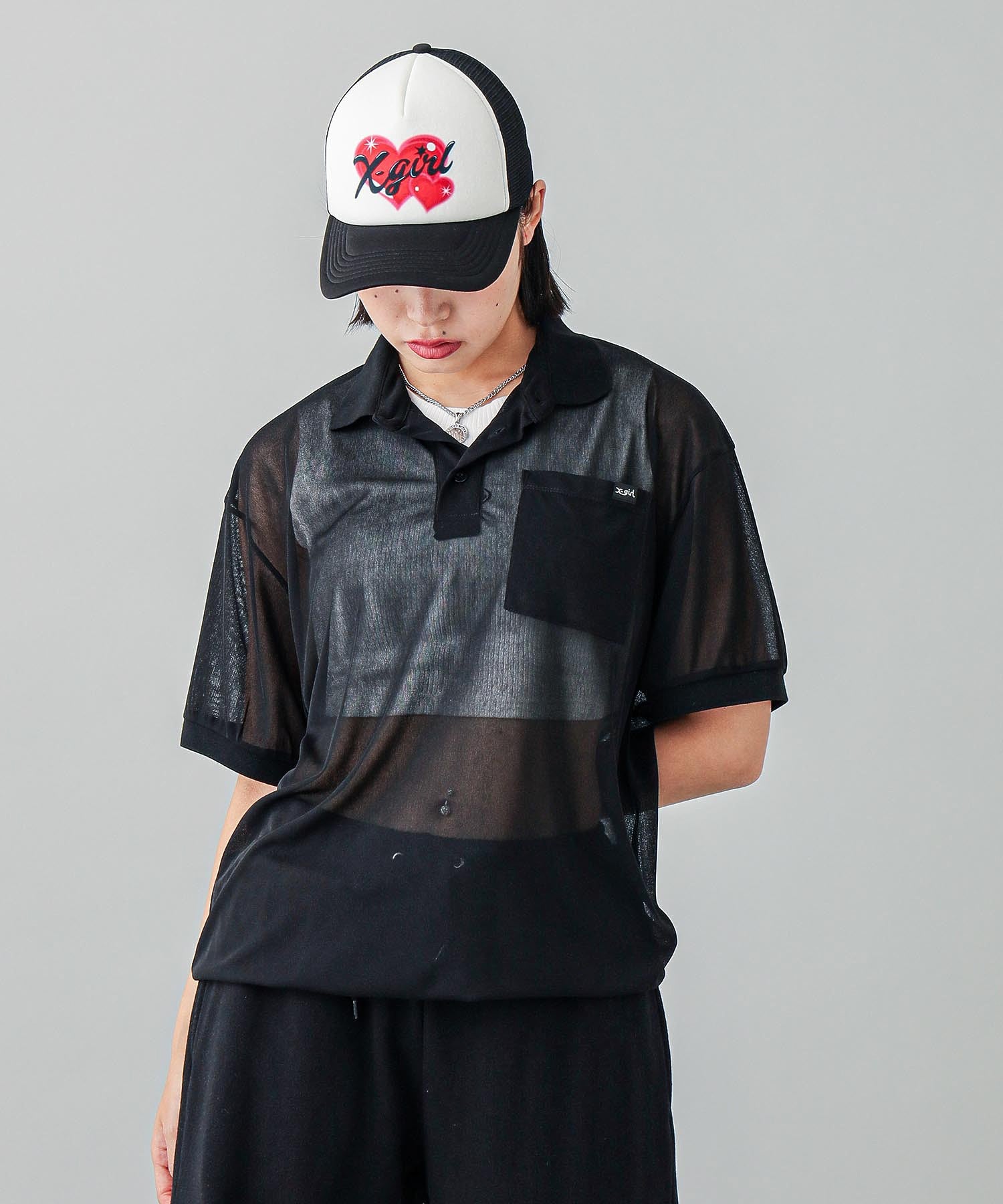 model　H:161cm 着用サイズ:M