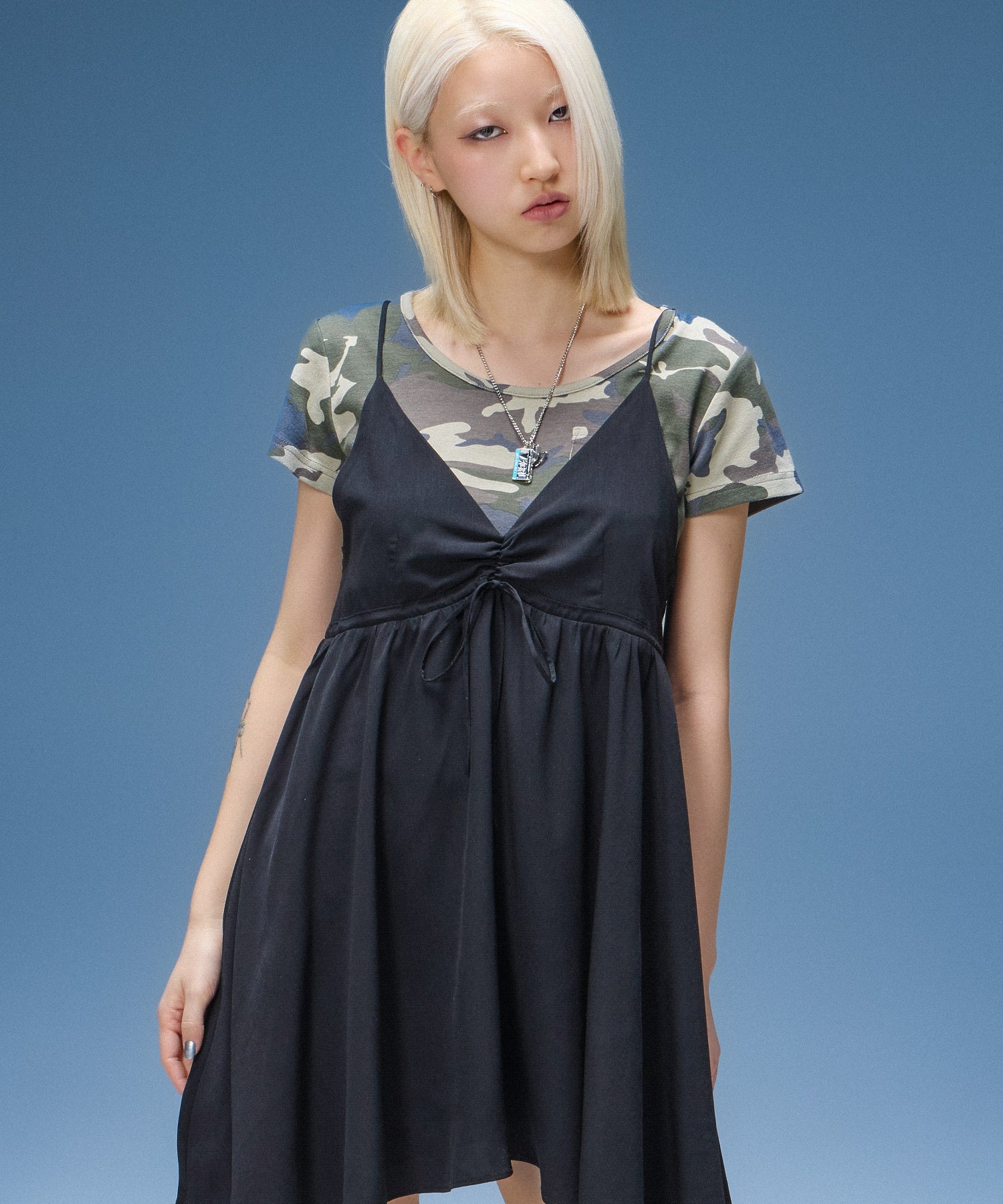 FACE LABEL S/S BABY TEE