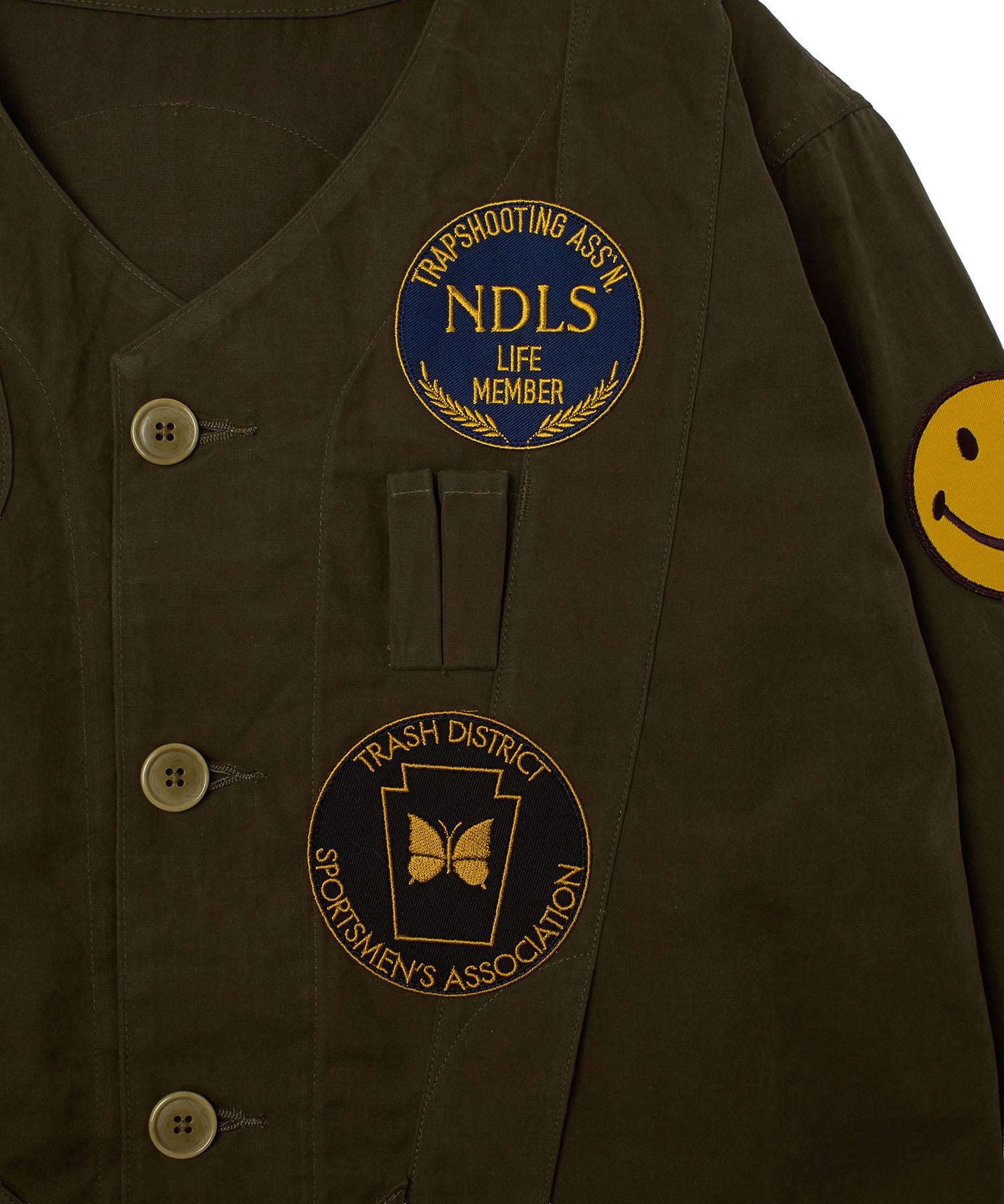 NEEDLES/SHOOTING JACKET - WAXED CLOTH