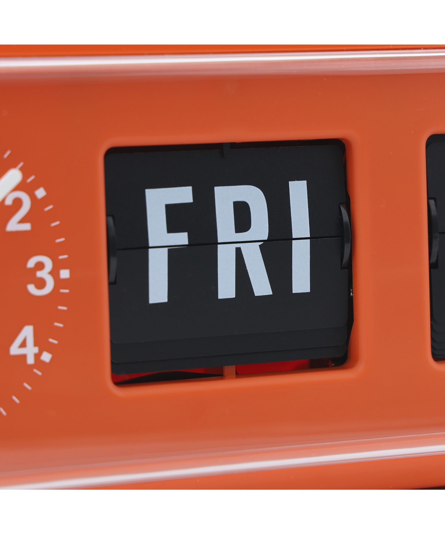 Twemco Calendar Clock BQ-38 Orange