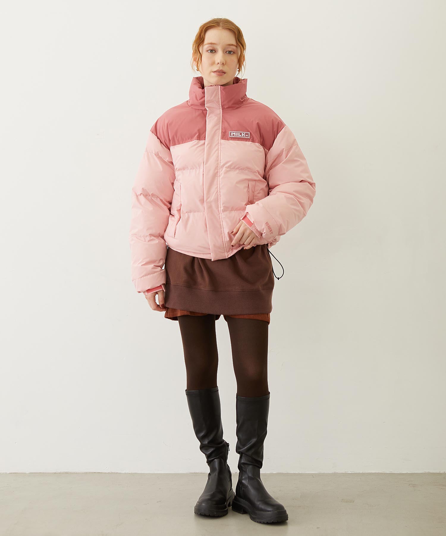 BAR PATCH PUFFER JACKET