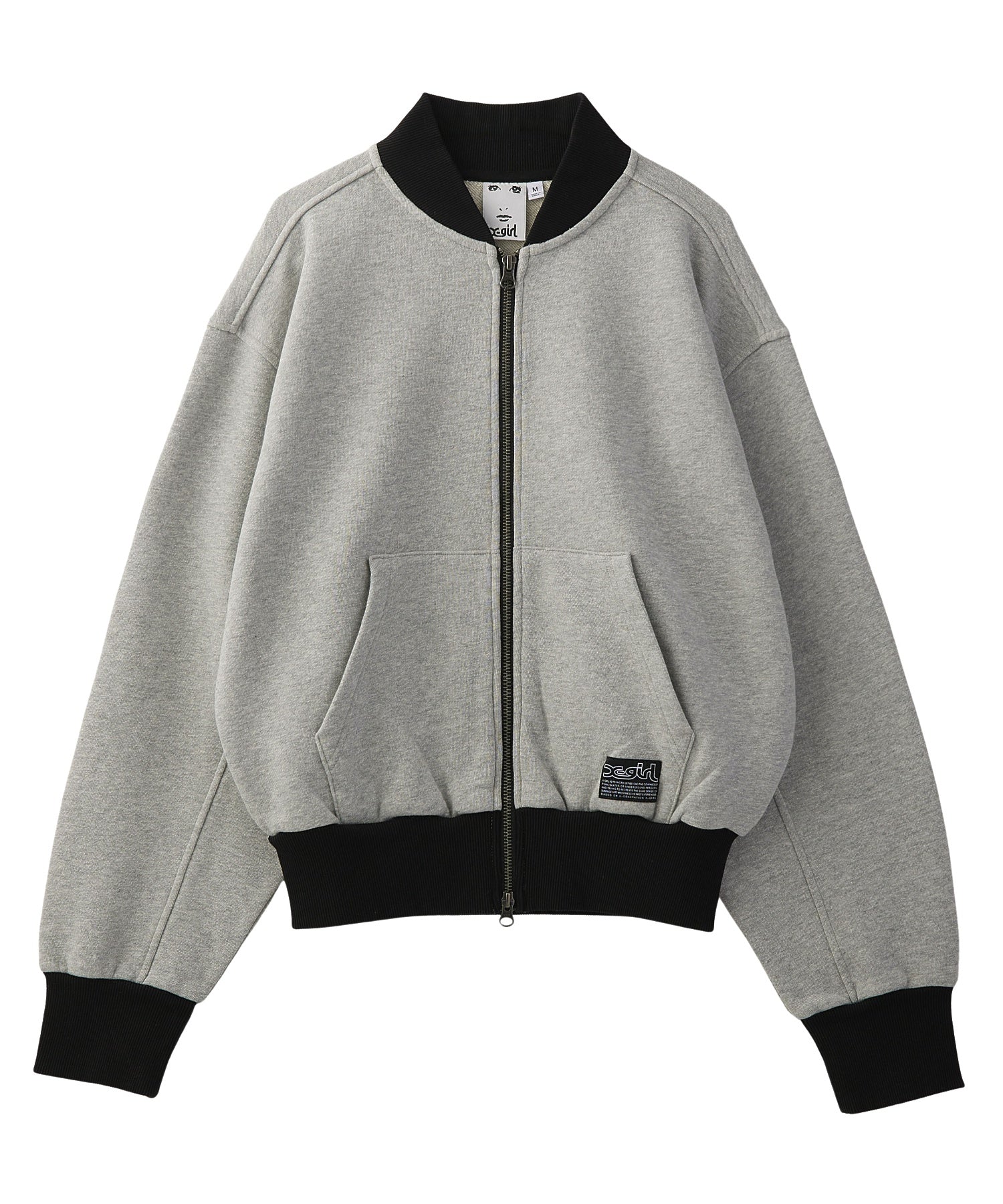 ZIP UP SWEAT BLOUSON