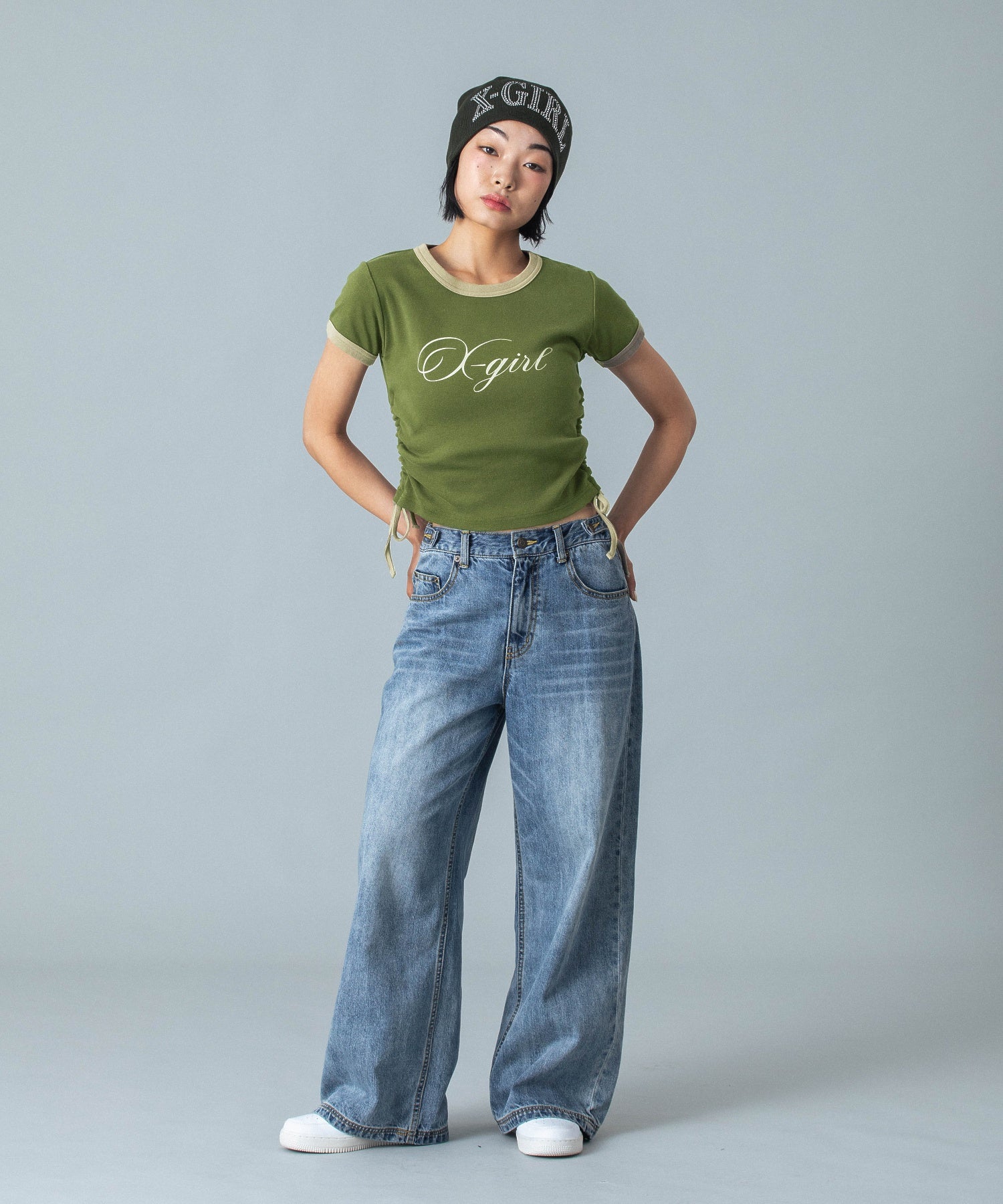 Girls don't cry RINGER BABY TEE - メルカリ