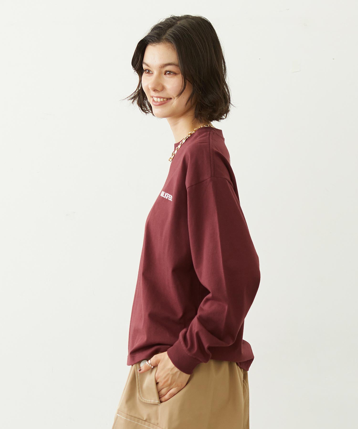 STENCIL ARCH LOGO L/S TEE