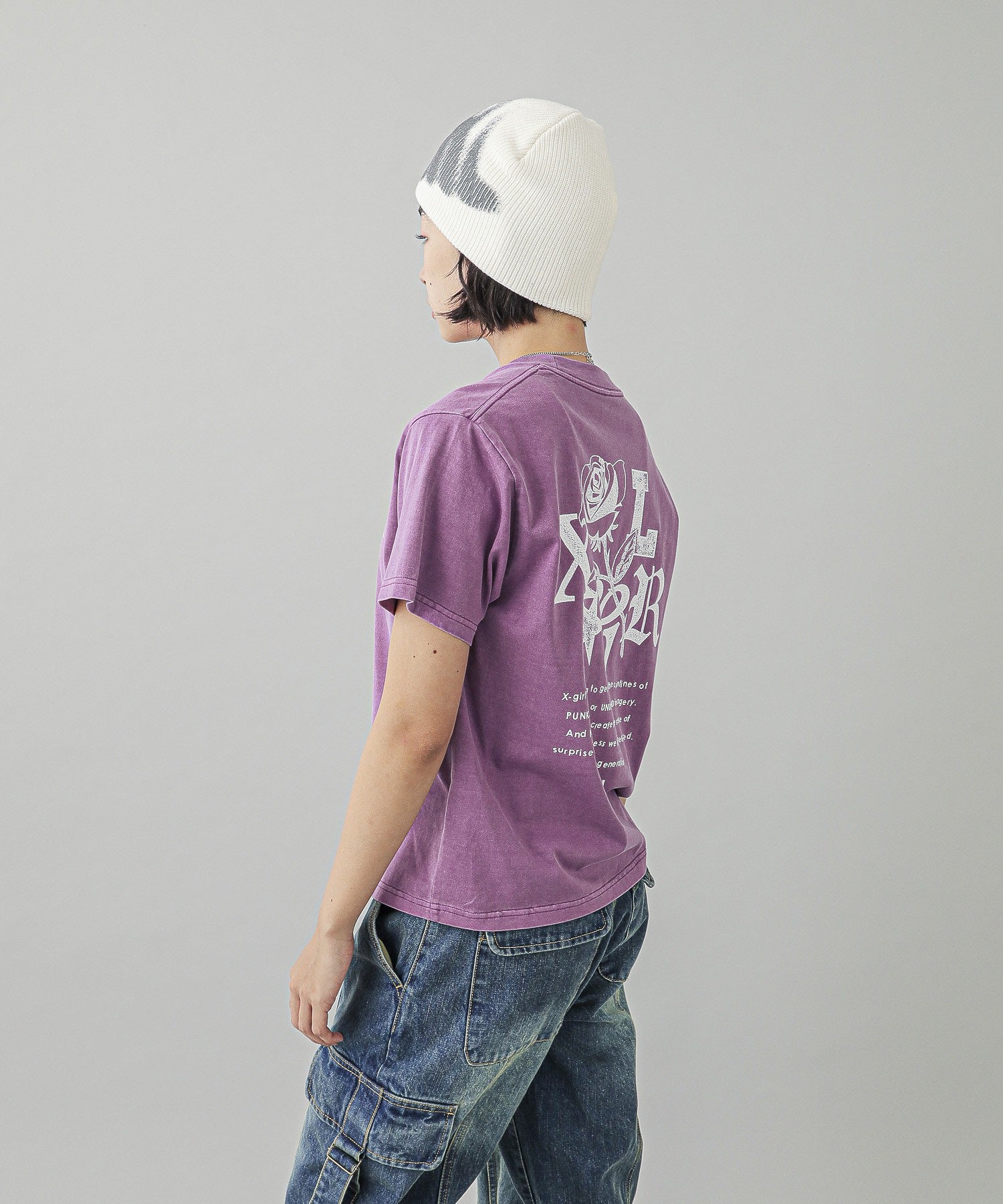 ROSE LOGO FADED S/S TEE