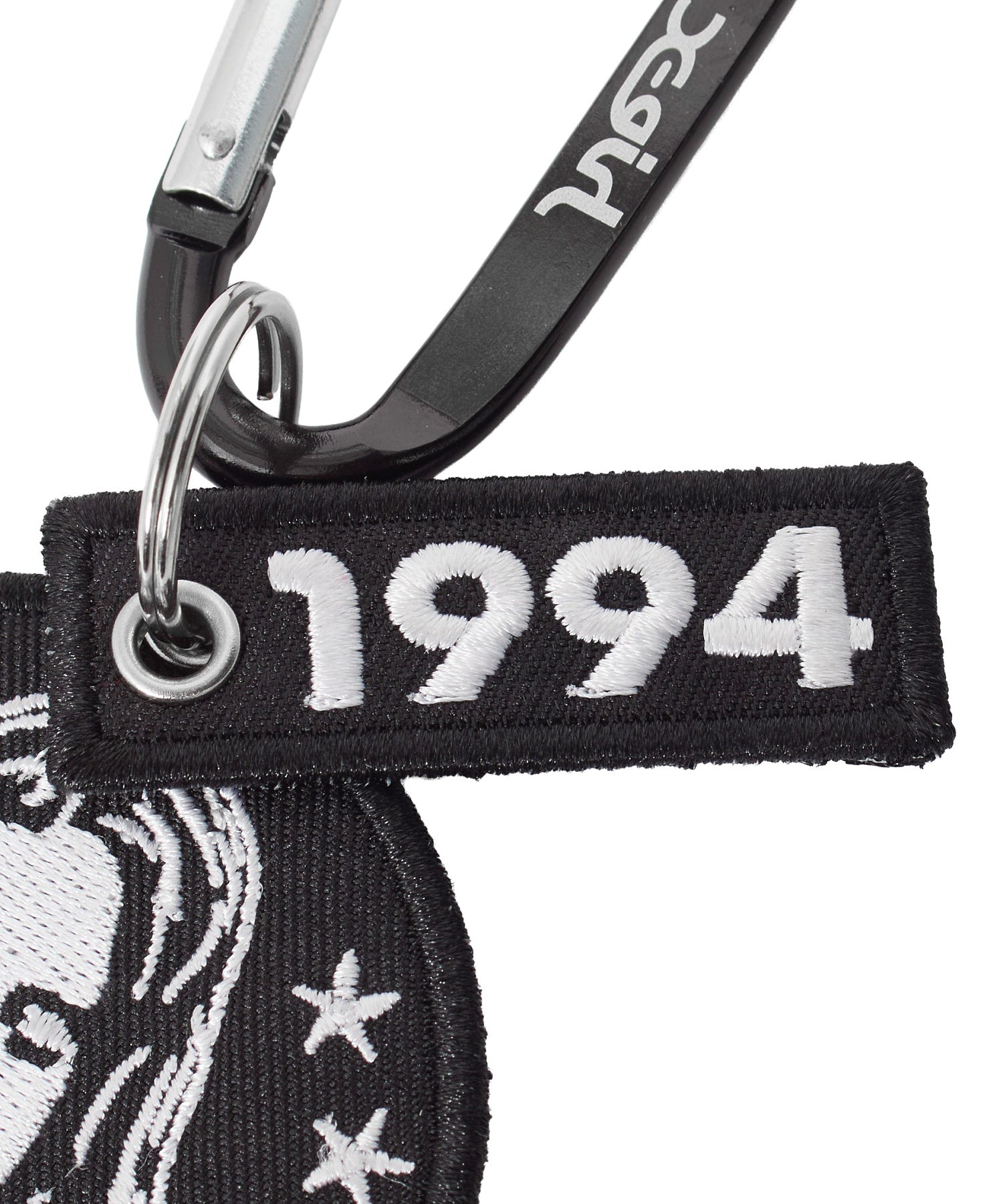 STAR AND FACE PATCH KEY CHARM