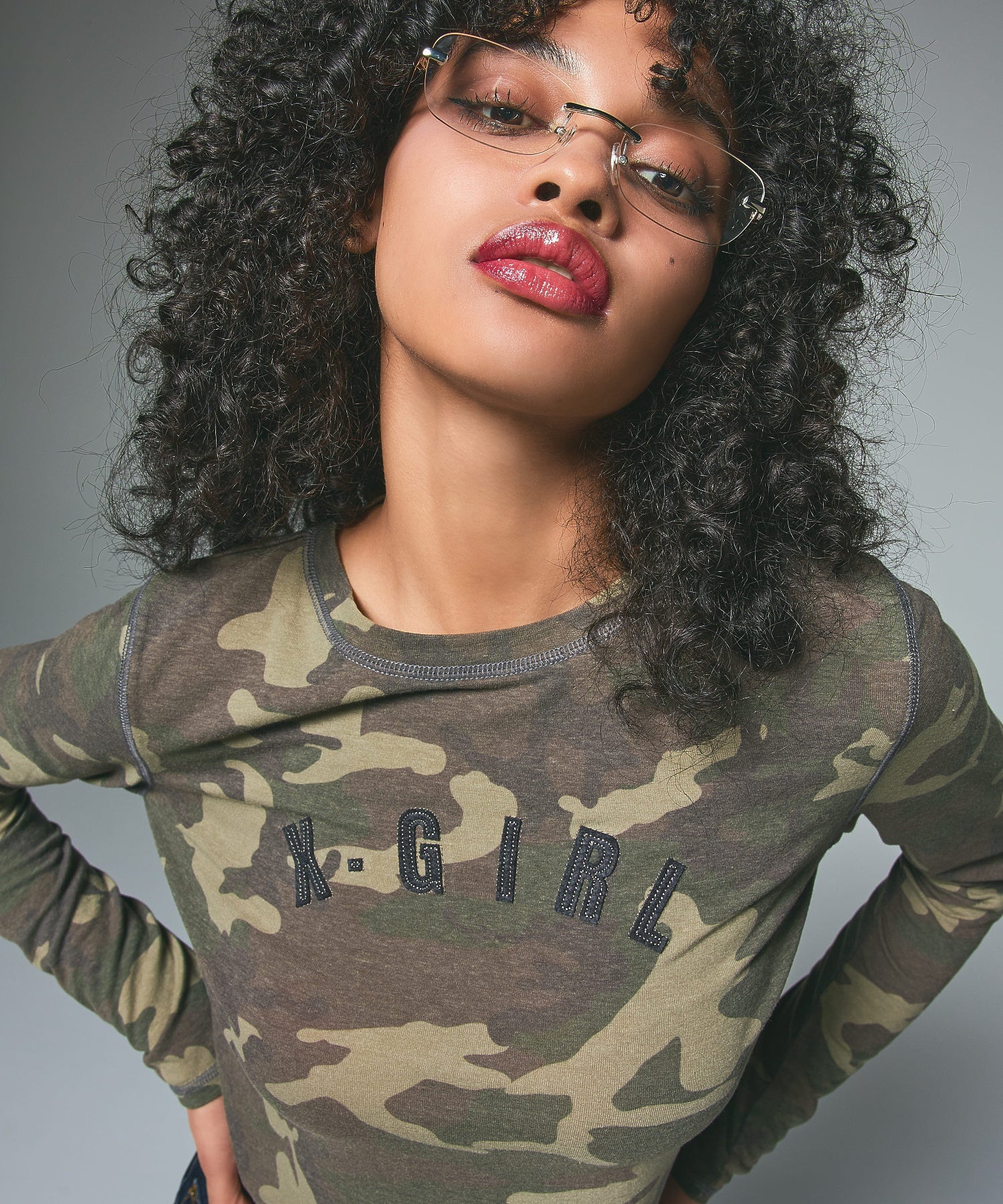 LOGO PATCH L/S BABY TEE