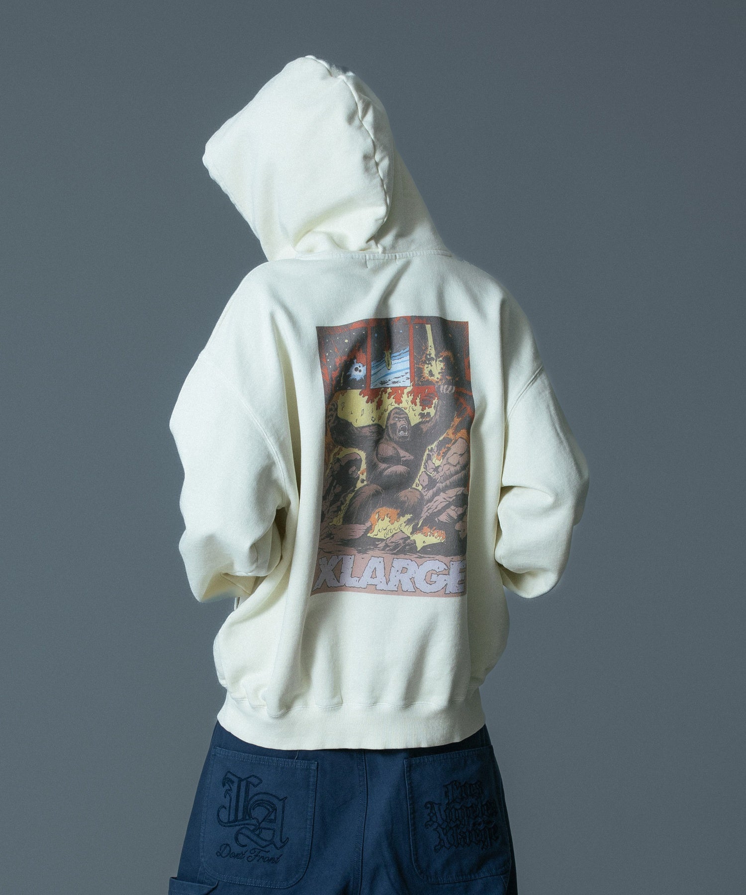 XLARGE COMIC TWO HOODED SWEATSHIRT