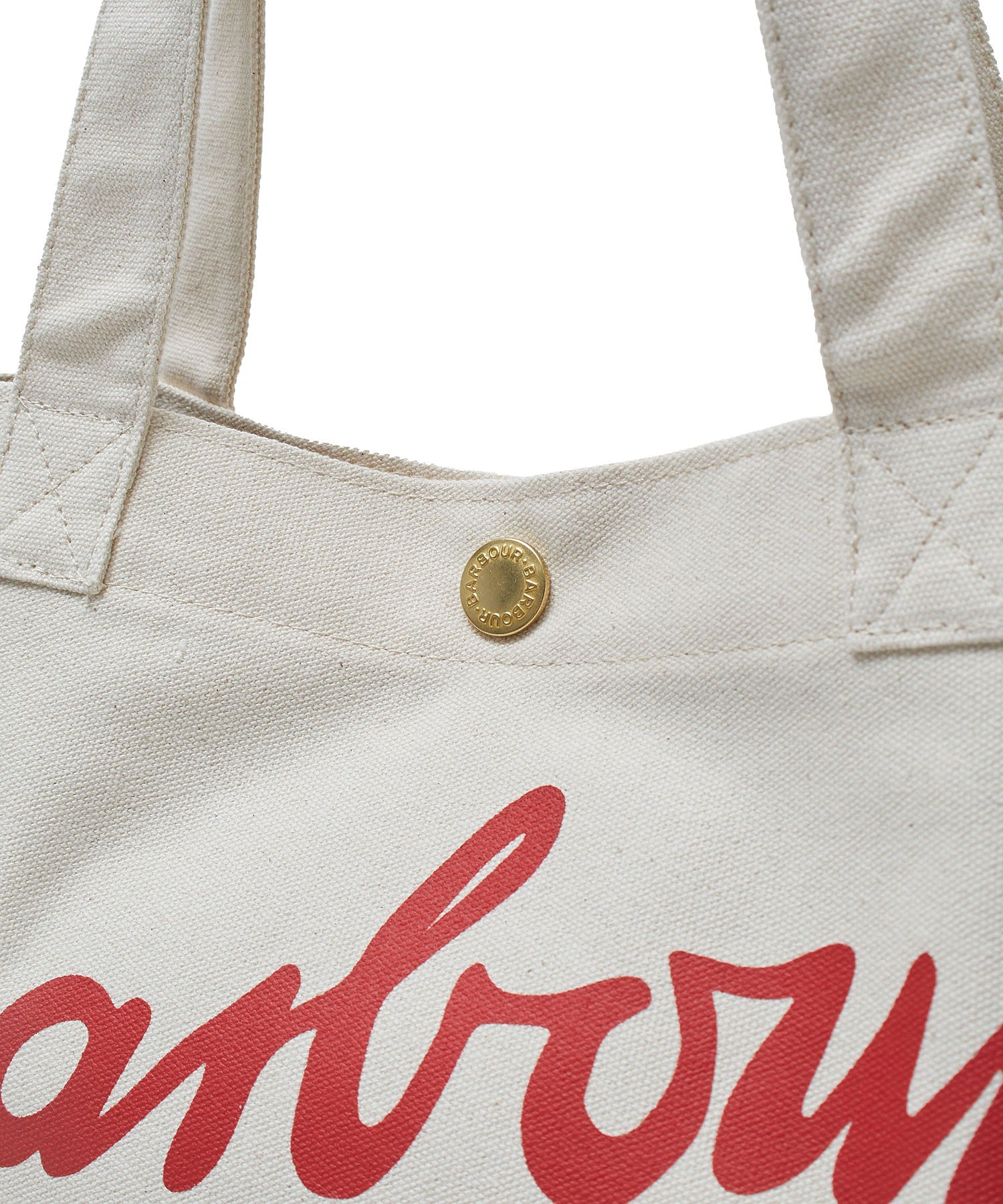 BARBOUR/SCRIPT TOTE BAG
