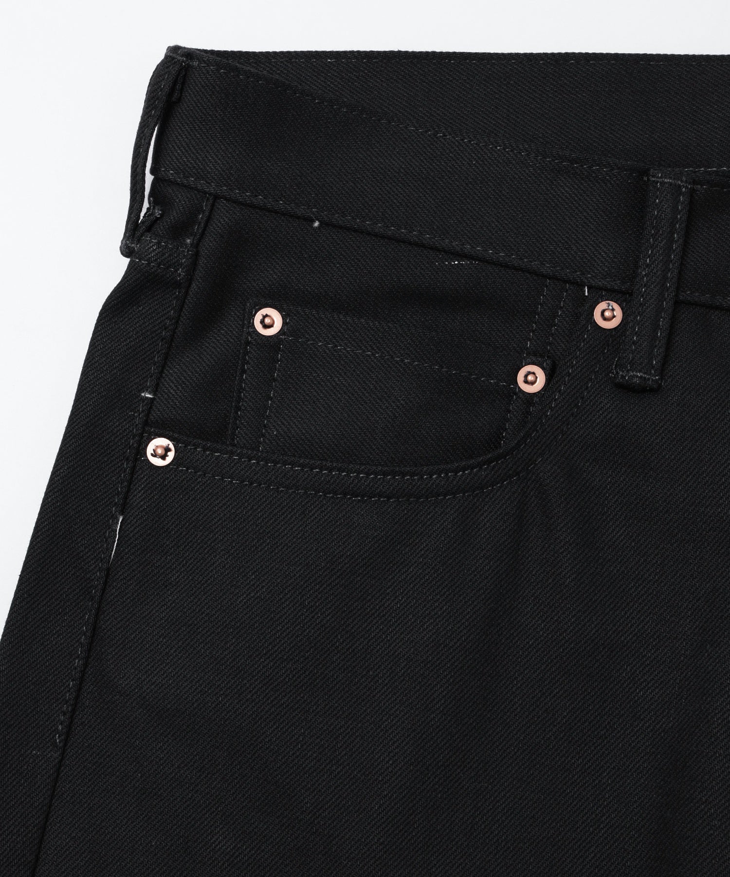 【別注】Styles CRC/コットンリサーチクラブ/EX SELVAGE BLACK DENIM JEANS JPC-11
