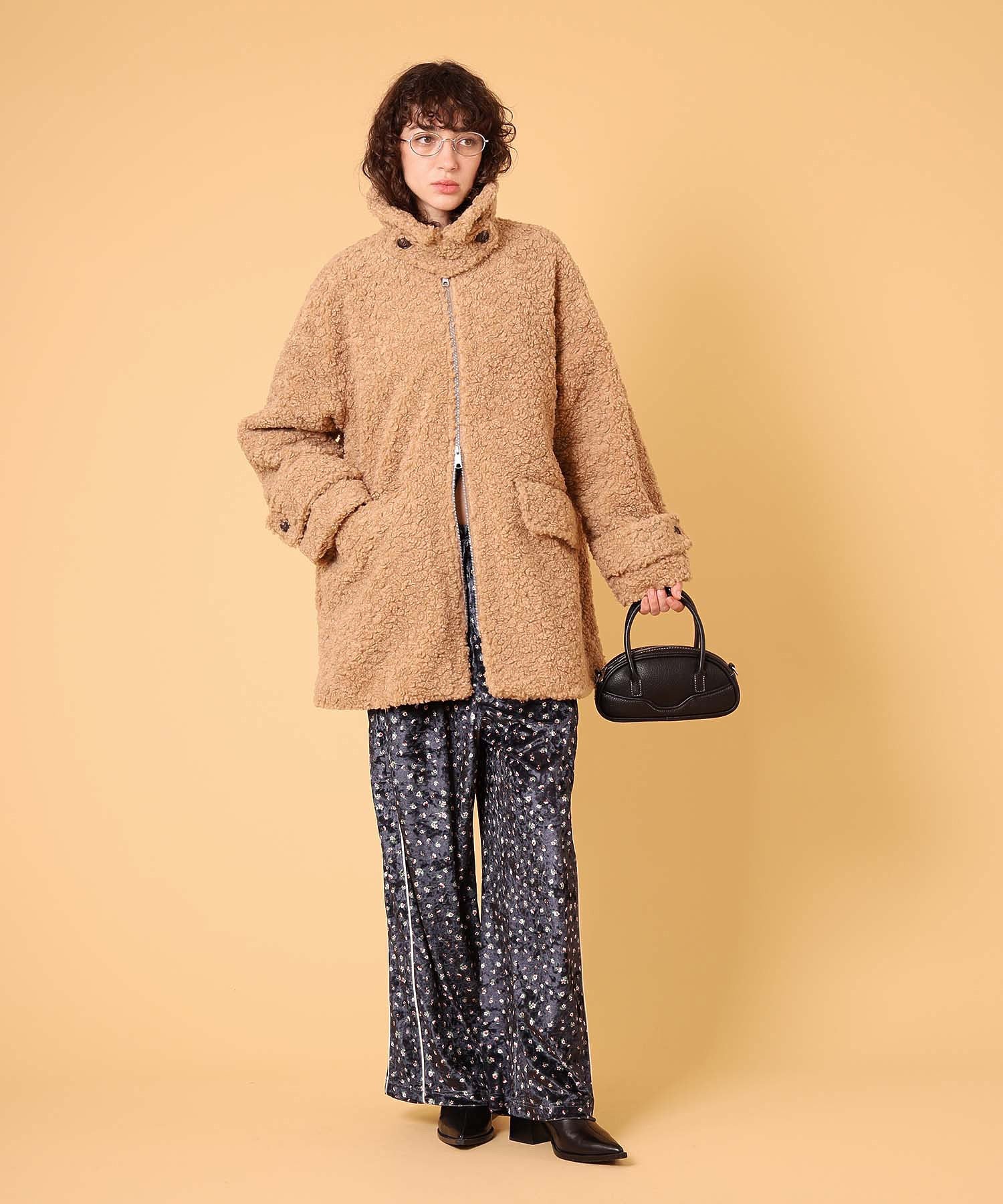 ボアハーフコート