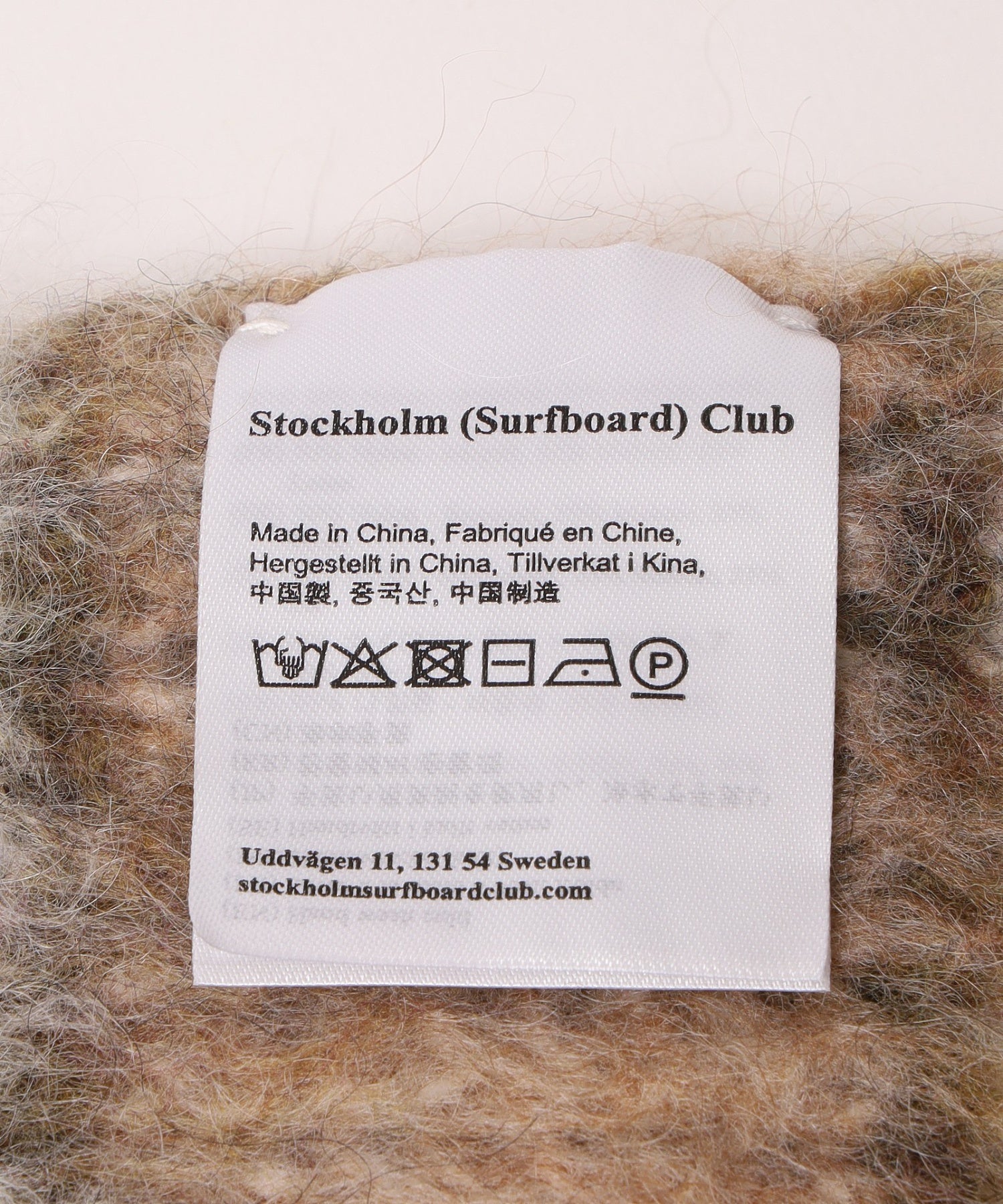 STOCKHOLM SURFBOARD CLUB/ストックホルムサーフボードクラブ/Narrow Scarf U7000222