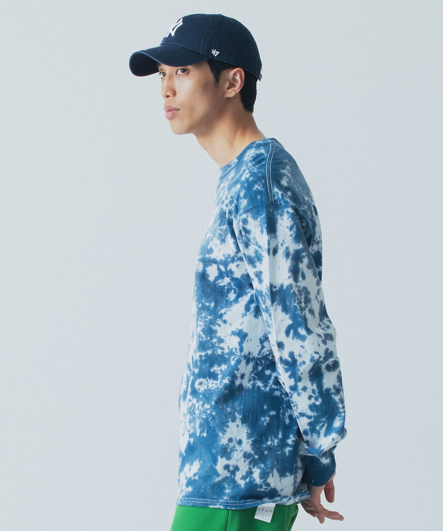 BAL/バル/LOGO TIE DYE LS TEE/BAL-2104