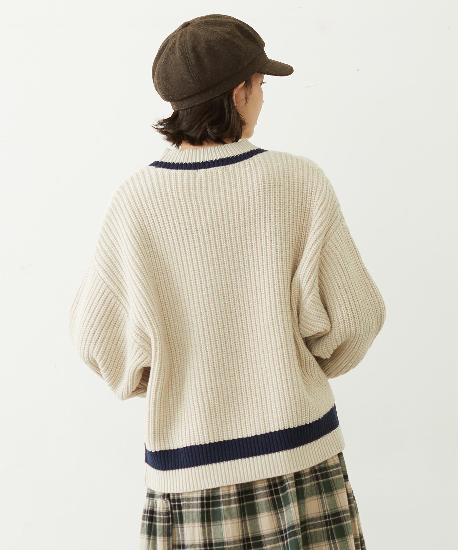 CRICKET KNIT PATCH TOP