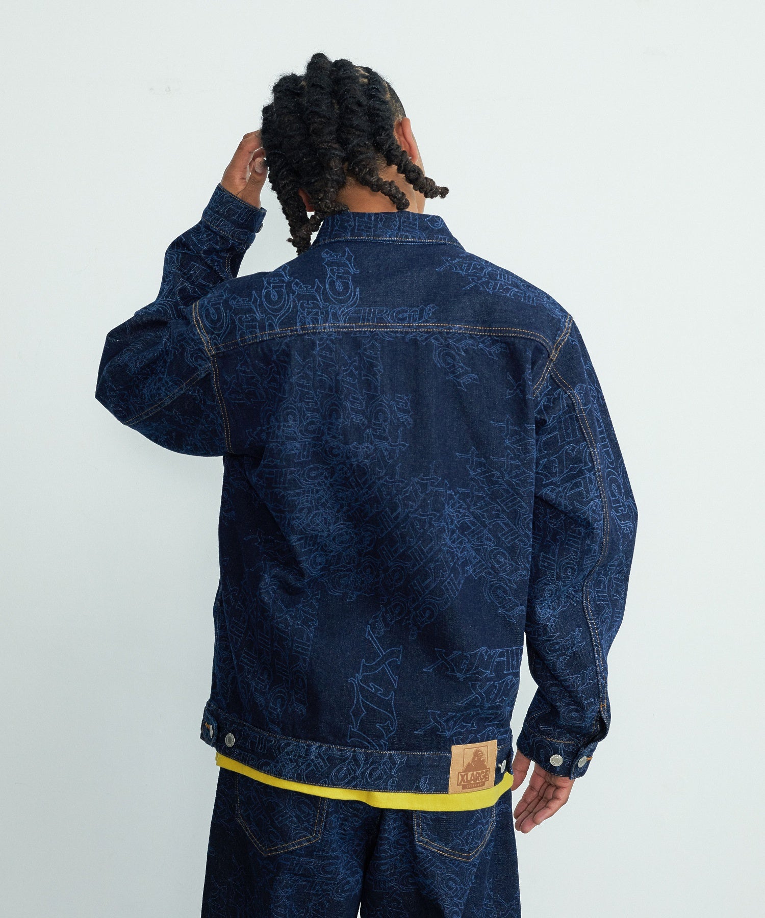 EMB DENIM JACKET