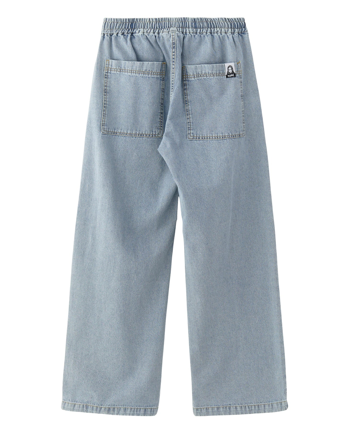 FACE LABEL EASY PANTS
