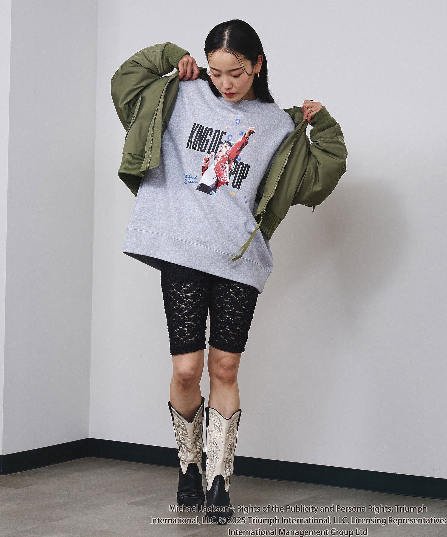 Michael Jackson/BEAT IT  SWEATSHIRT