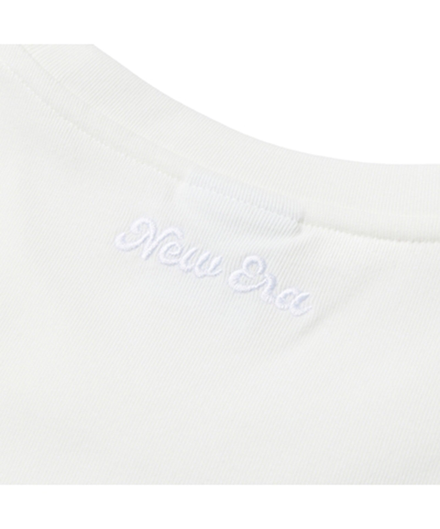 【NEWERA】WS SS MINI TEE PPG WHI