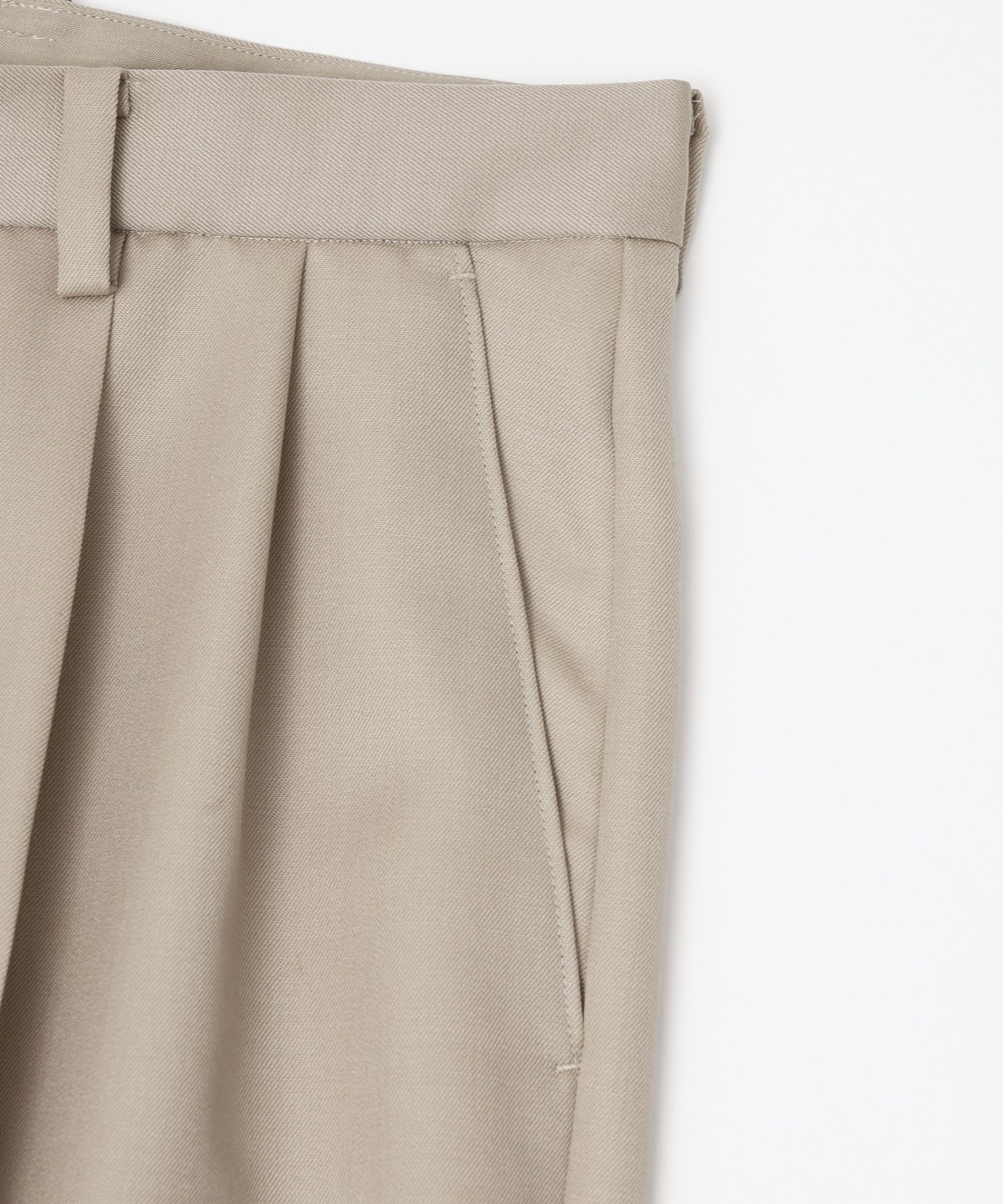 SEMOH/セモー/Wool Mohair Two Tuck Pants 29-8-03