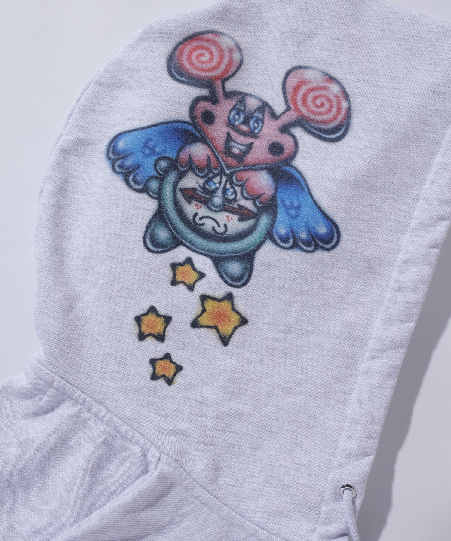 PAINTING ZIP-UP HOODED SWEATSHIRT